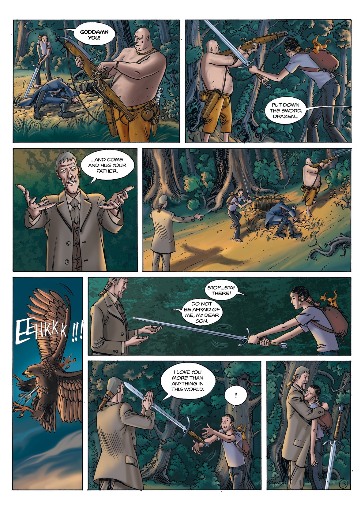 Read online Day of the Magicians comic -  Issue #3 - 8
