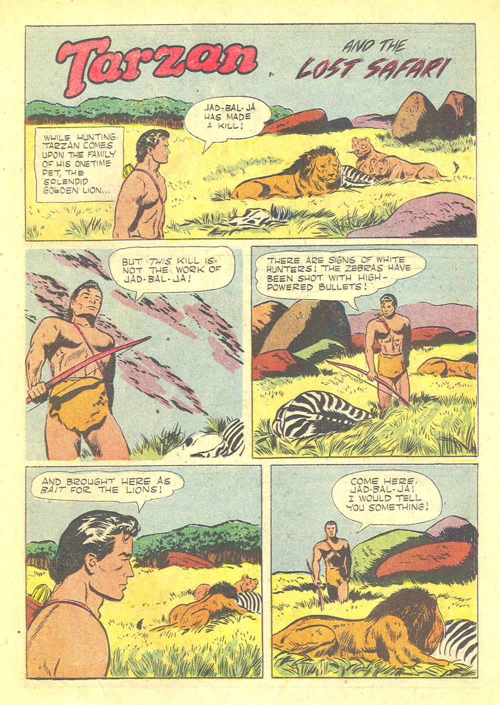 Read online Tarzan (1948) comic -  Issue #57 - 27