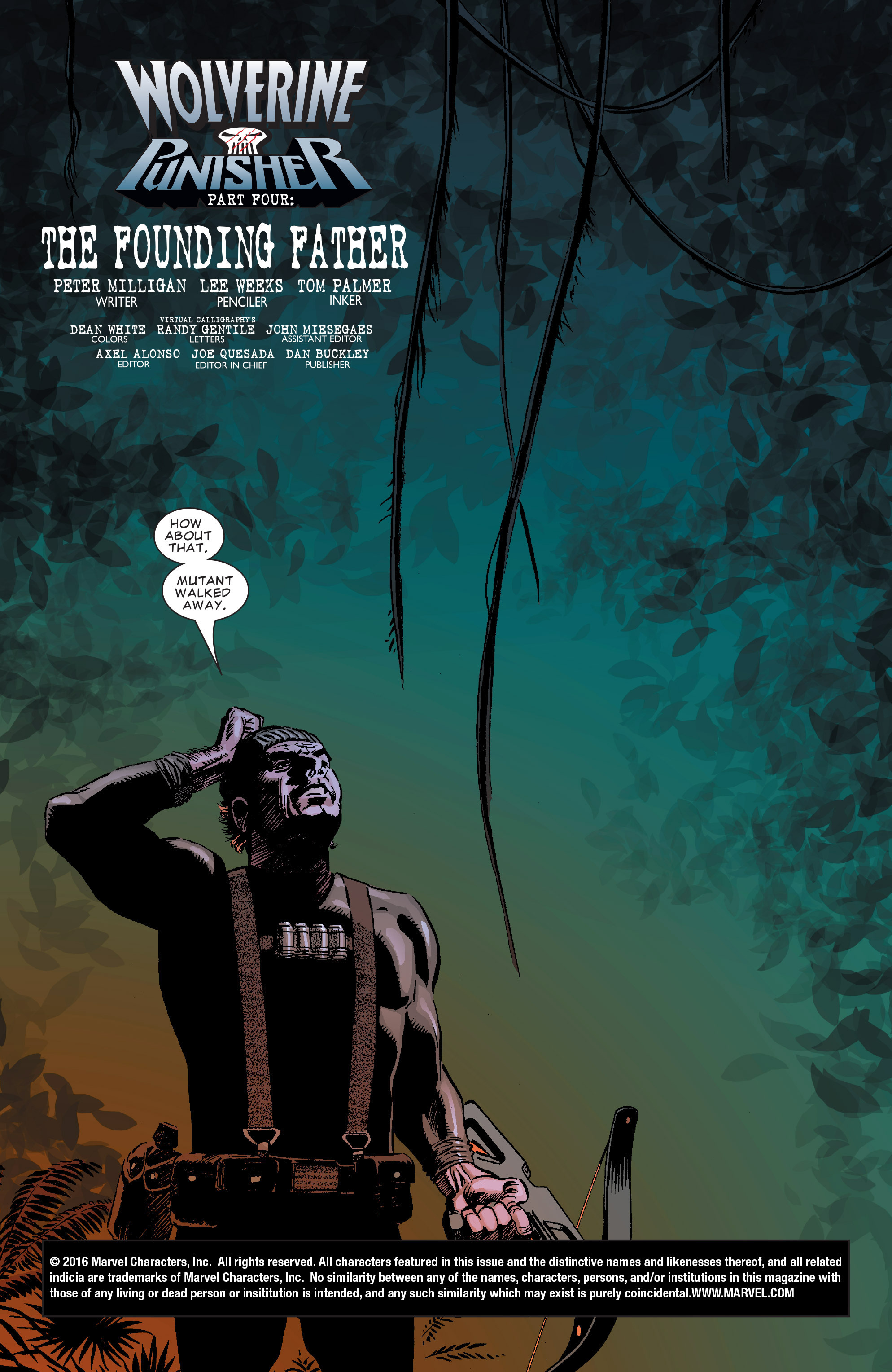 Read online Wolverine/Punisher comic -  Issue #4 - 6