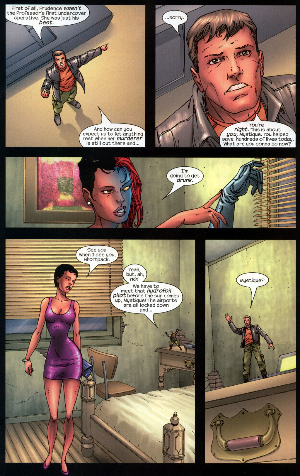 Read online Mystique comic -  Issue #6 - 16