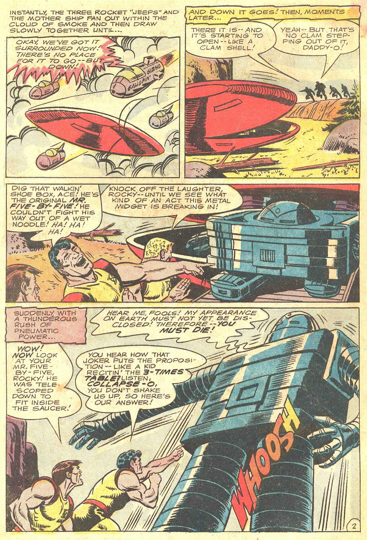 Read online Challengers of the Unknown (1958) comic -  Issue #55 - 4