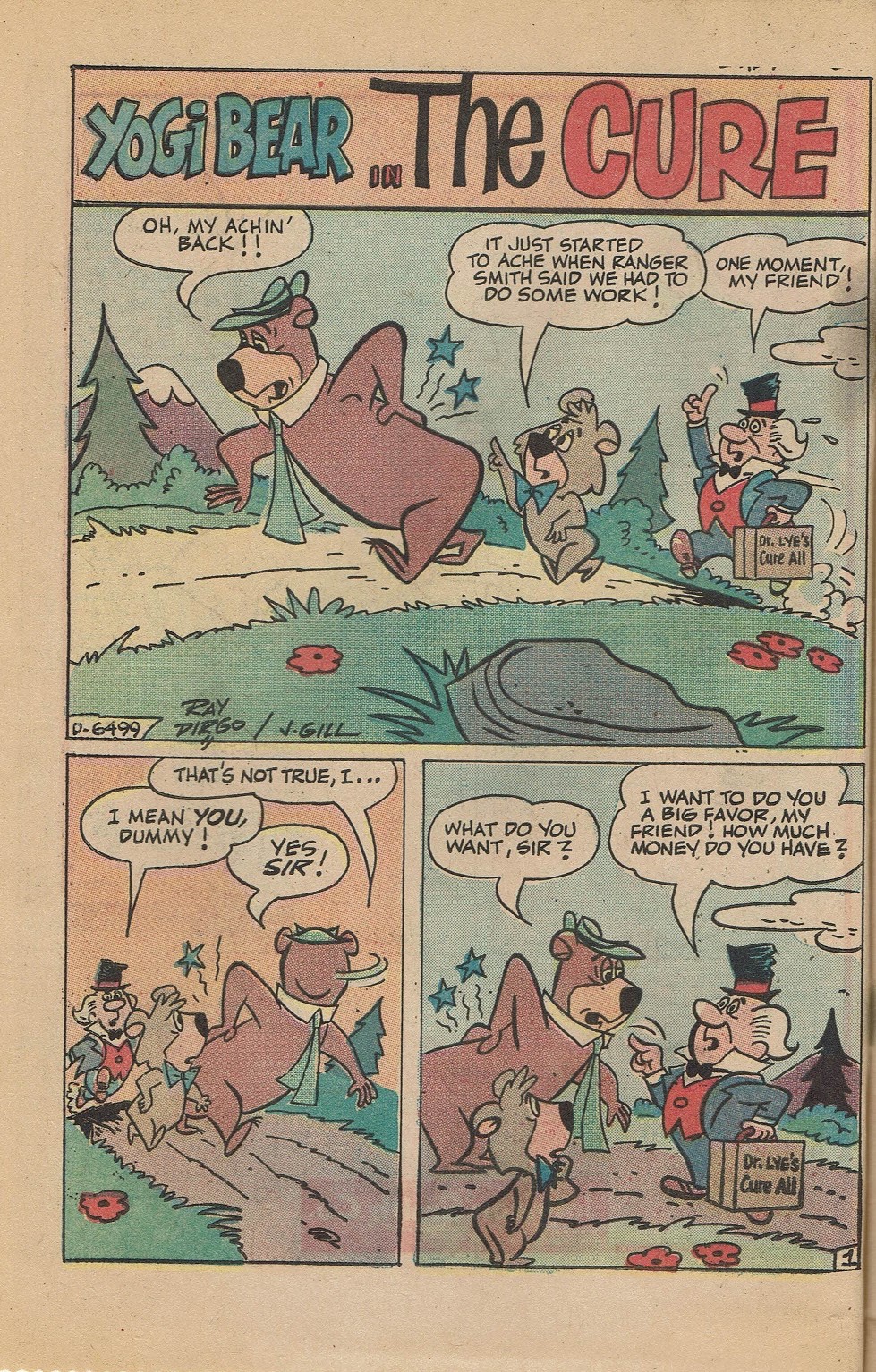 Read online Yogi Bear (1970) comic -  Issue #25 - 8