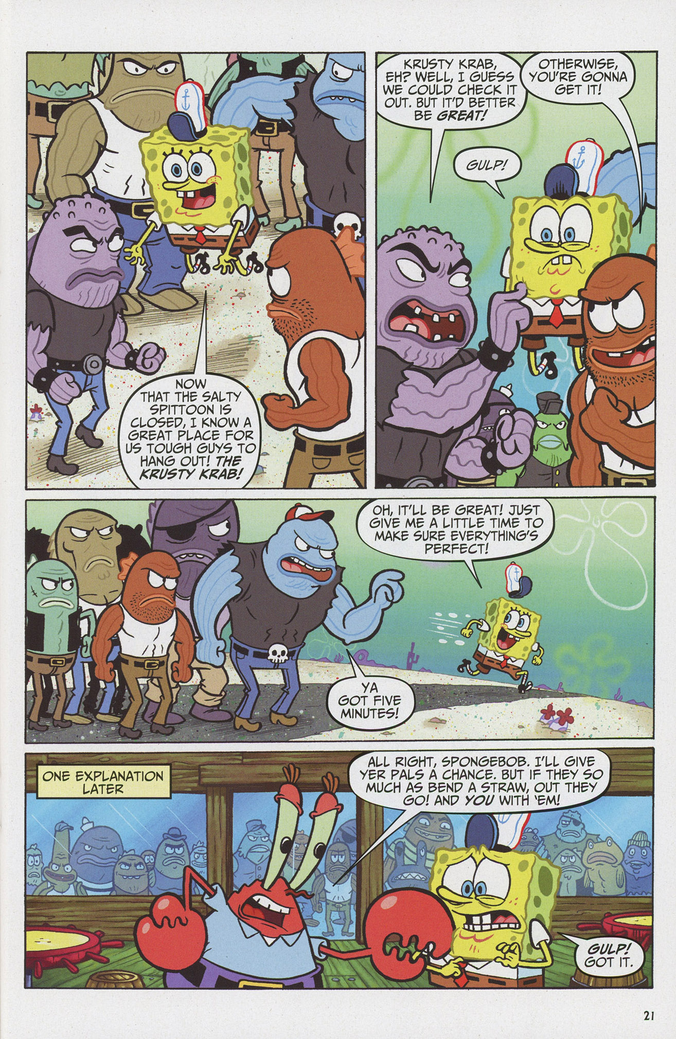 Read online SpongeBob Comics comic -  Issue #12 - 22