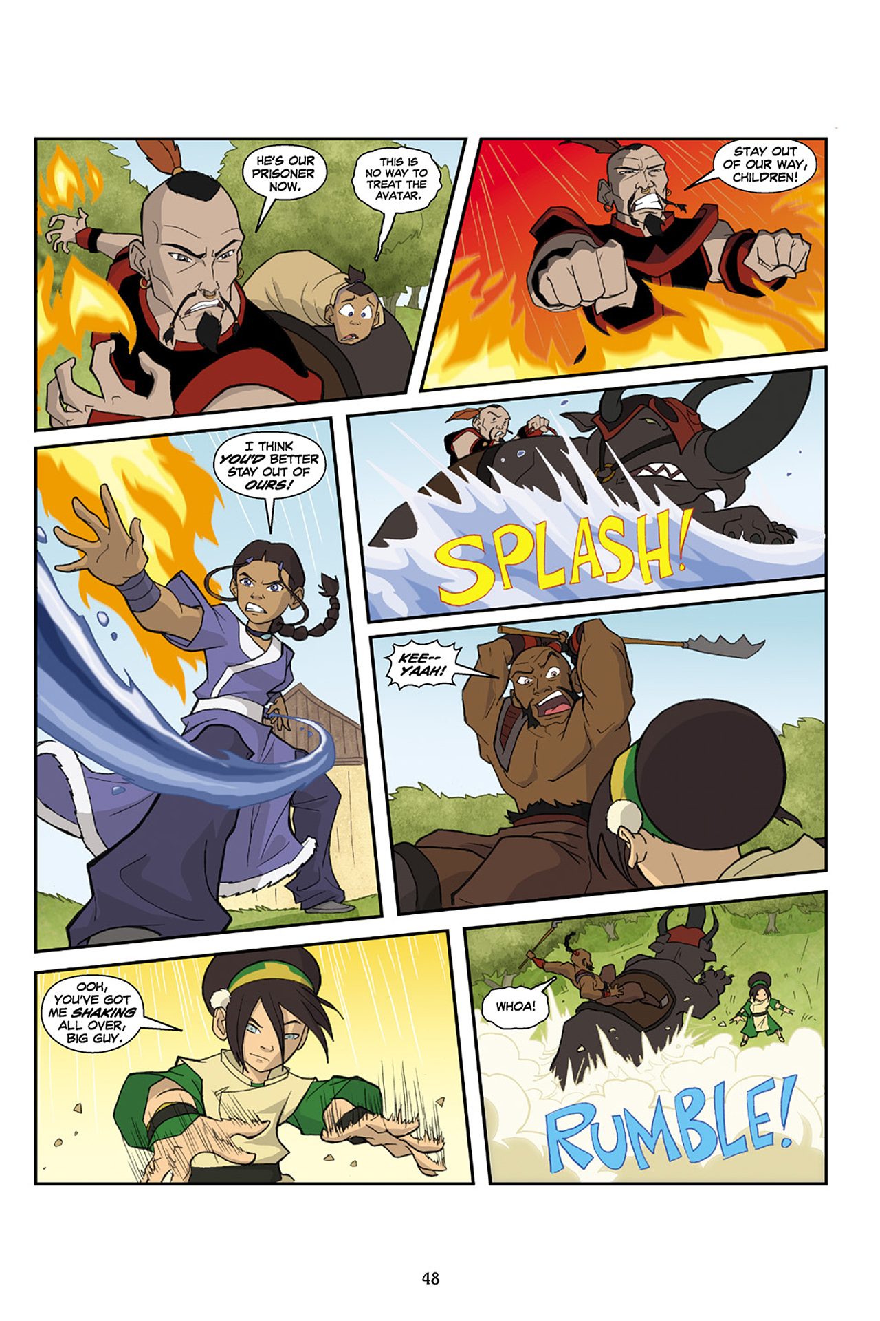 Read online Nickelodeon Avatar: The Last Airbender - The Lost Adventures comic -  Issue # Full - 49