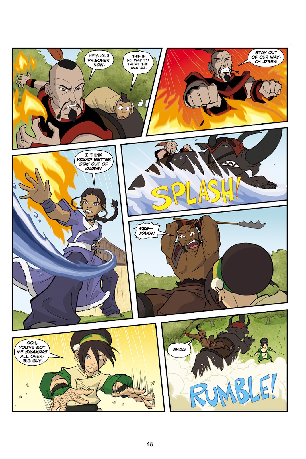 Nickelodeon Avatar: The Last Airbender - The Lost Adventures issue Full - Page 49