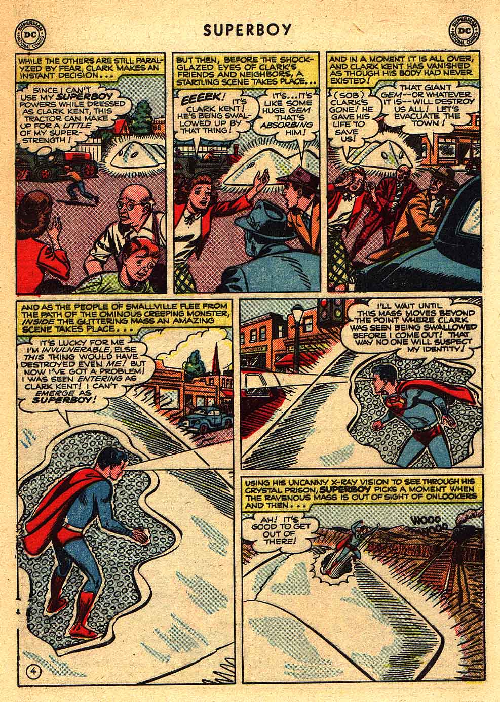 Read online Superboy (1949) comic -  Issue #19 - 5