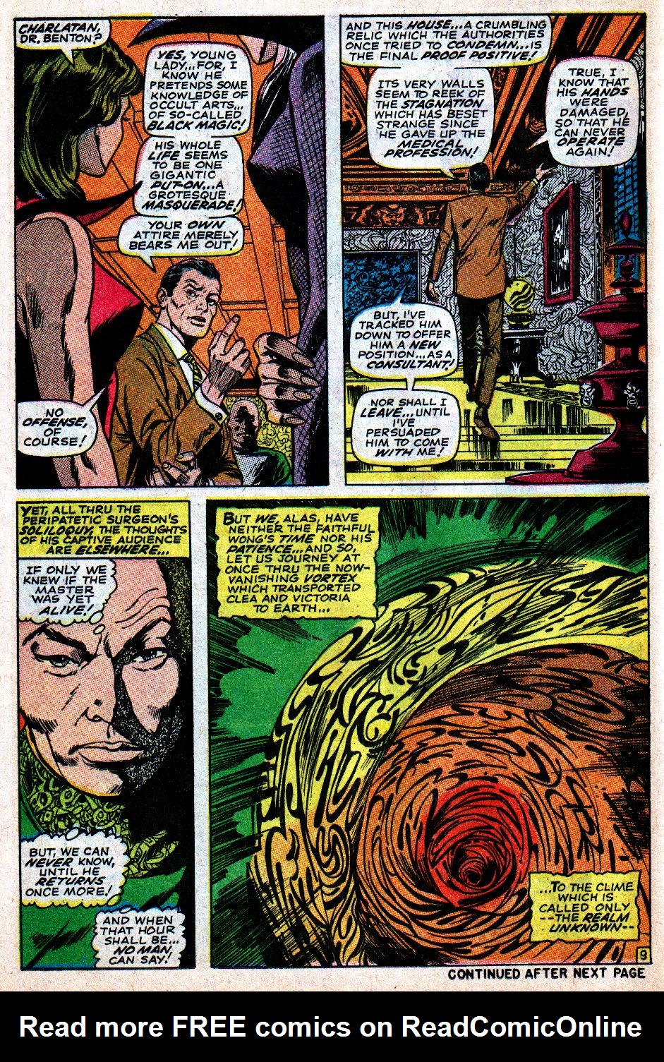 Read online Marvel Masterworks: Doctor Strange comic -  Issue # TPB 3 - 95