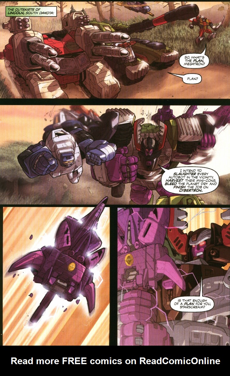 Read online Transformers Armada comic -  Issue #7 - 9
