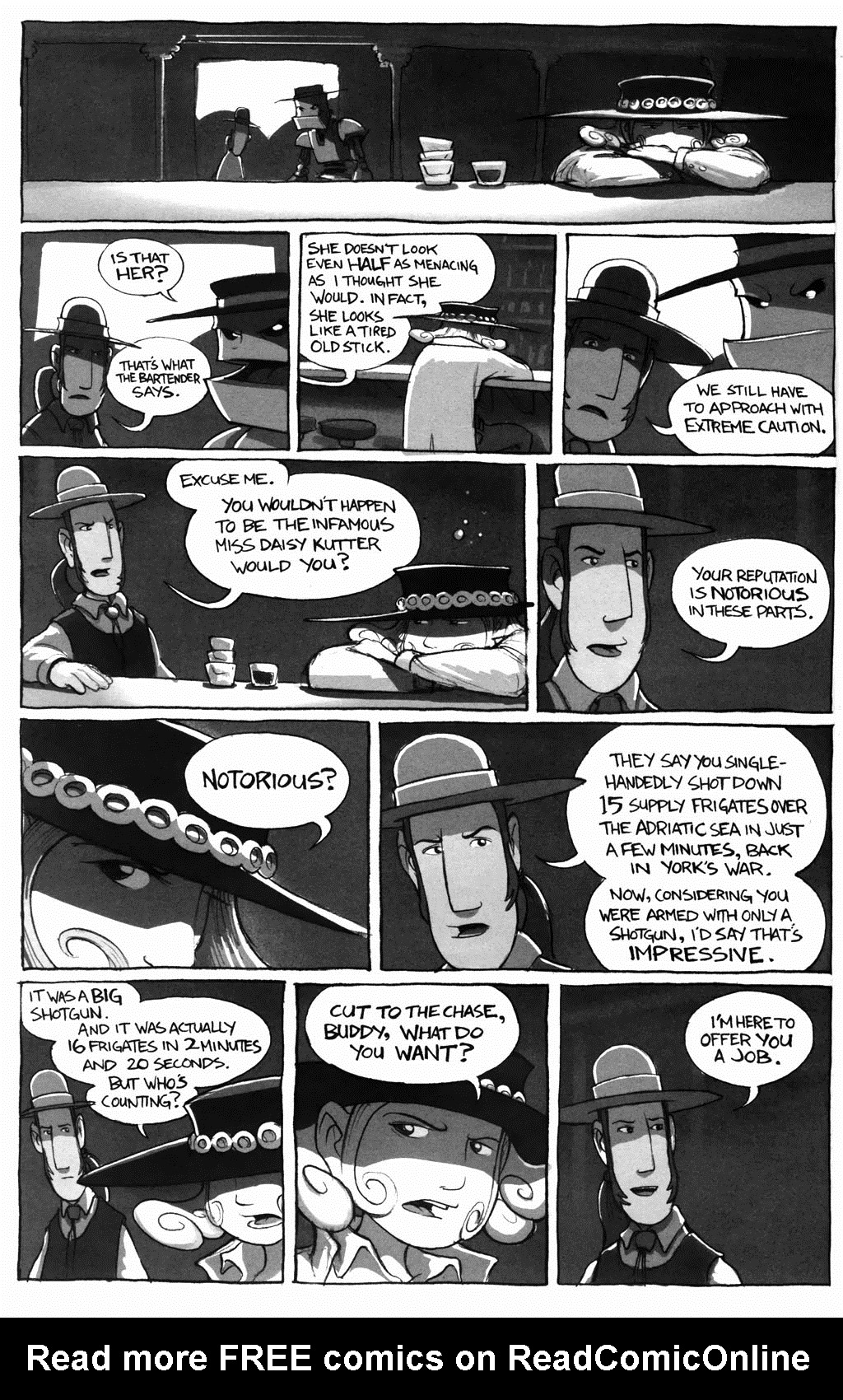 Read online Daisy Kutter: The Last Train comic -  Issue #1 - 12