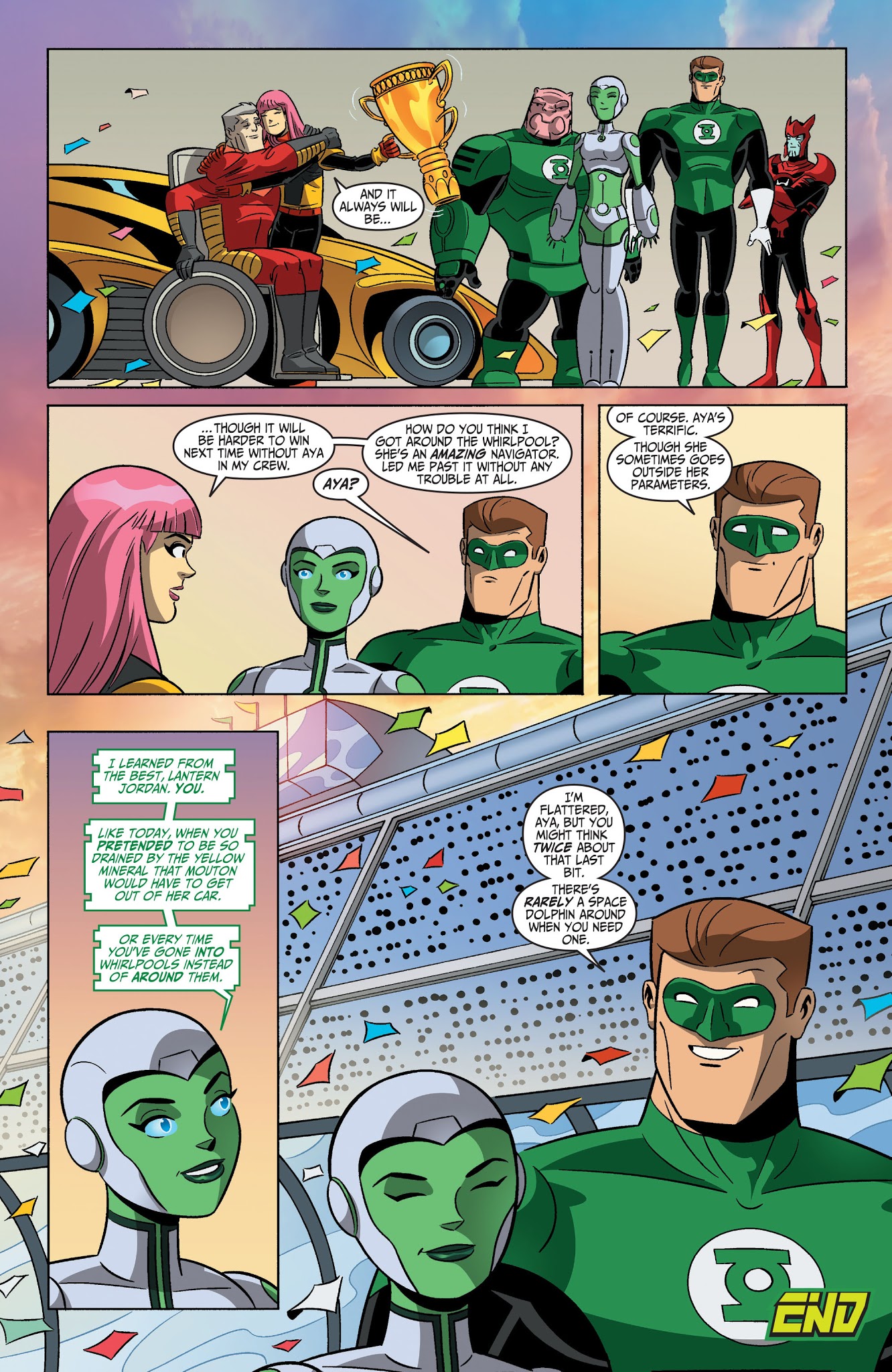 Read online Green Lantern: The Animated Series comic -  Issue #13 - 21