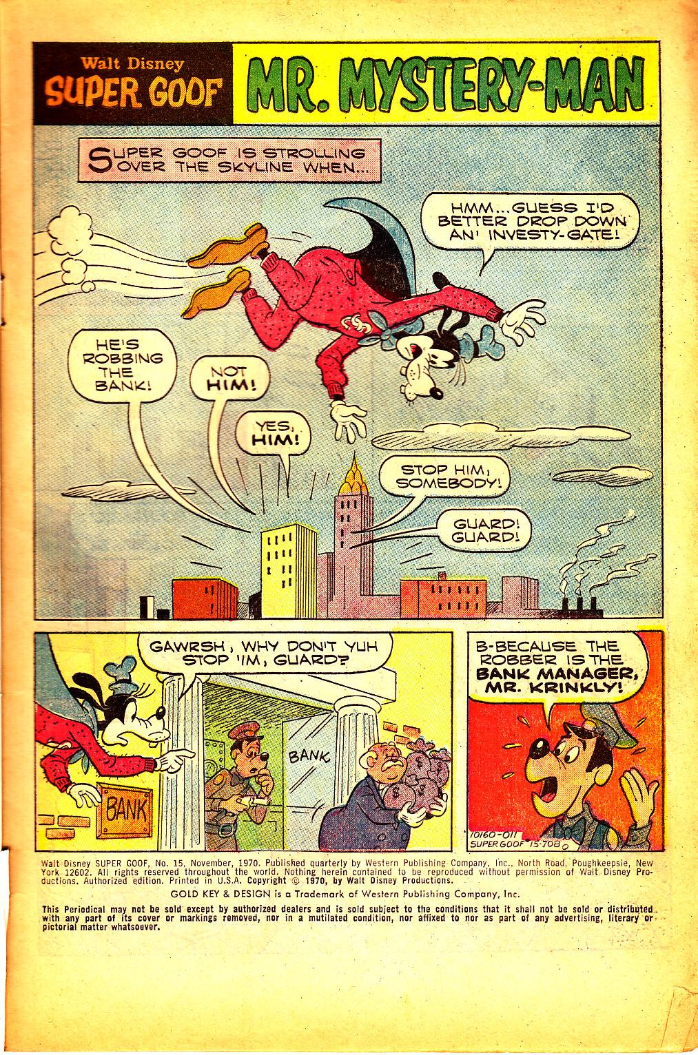 Read online Super Goof comic -  Issue #15 - 3