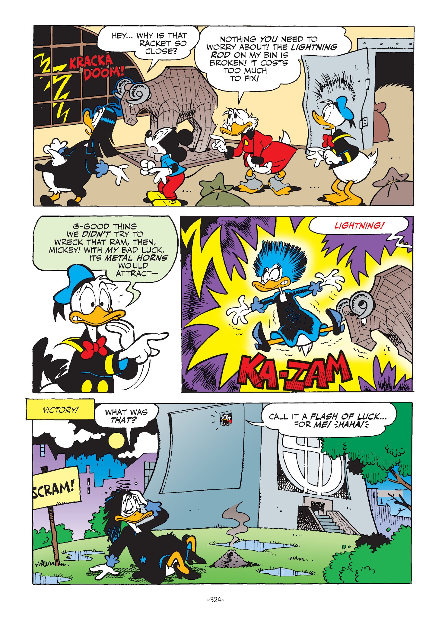 Read online Mickey and Donald: The Search For the Zodiac Stone comic -  Issue # TPB - 323