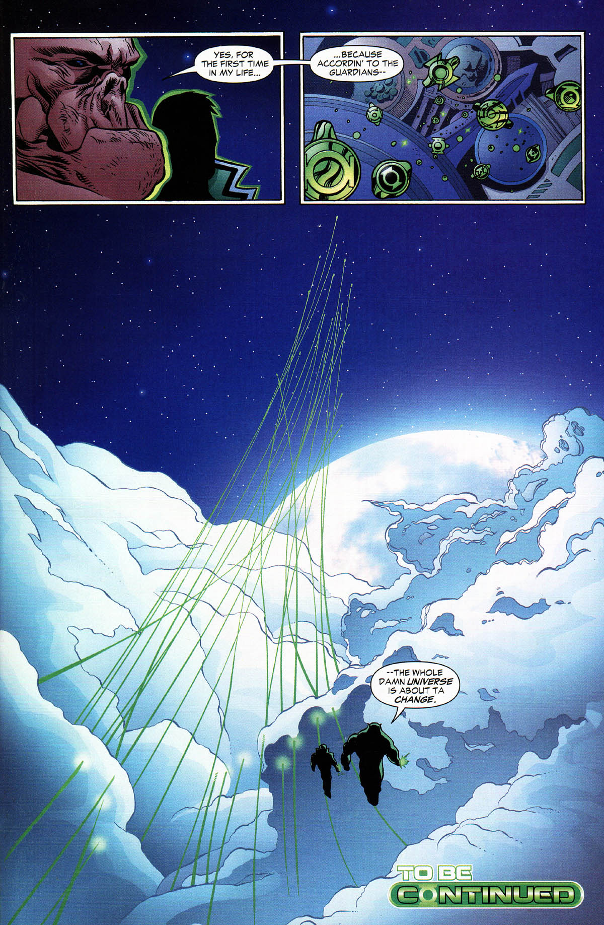 Read online Green Lantern Corps: Recharge comic -  Issue #1 - 27