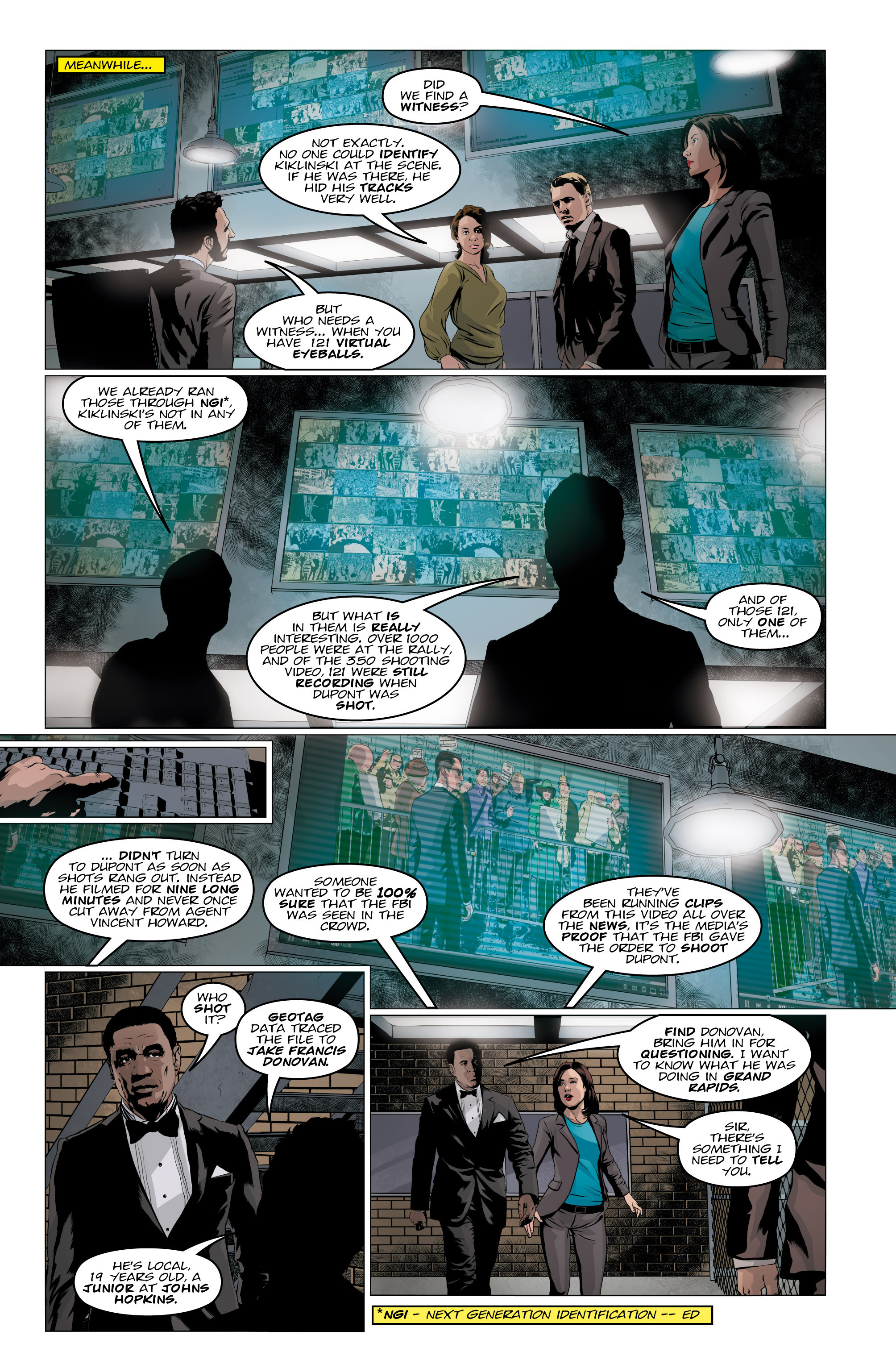 Read online The Blacklist comic -  Issue #1 - 19
