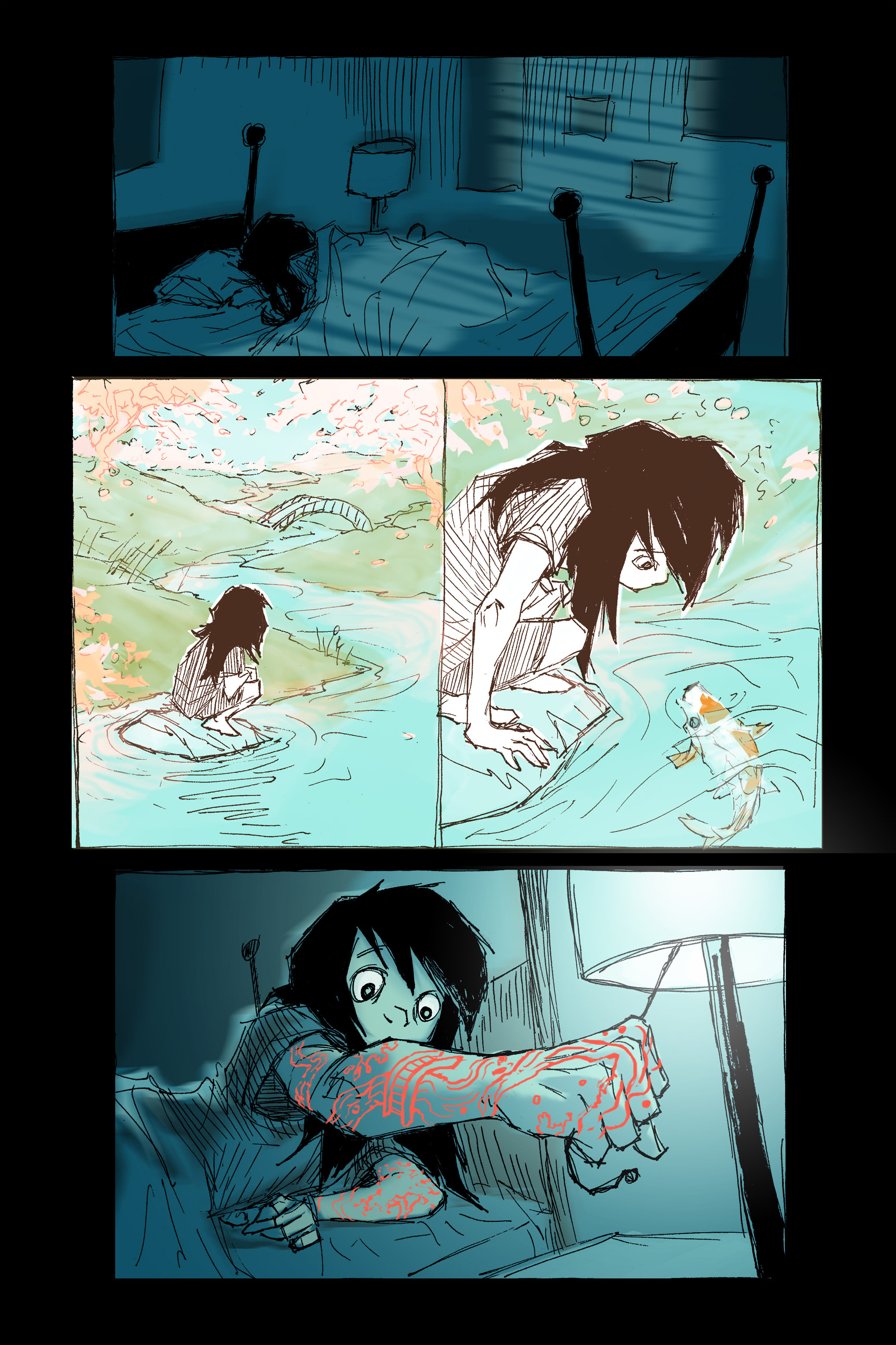 Read online Illustrated Girl comic -  Issue #1 - 6