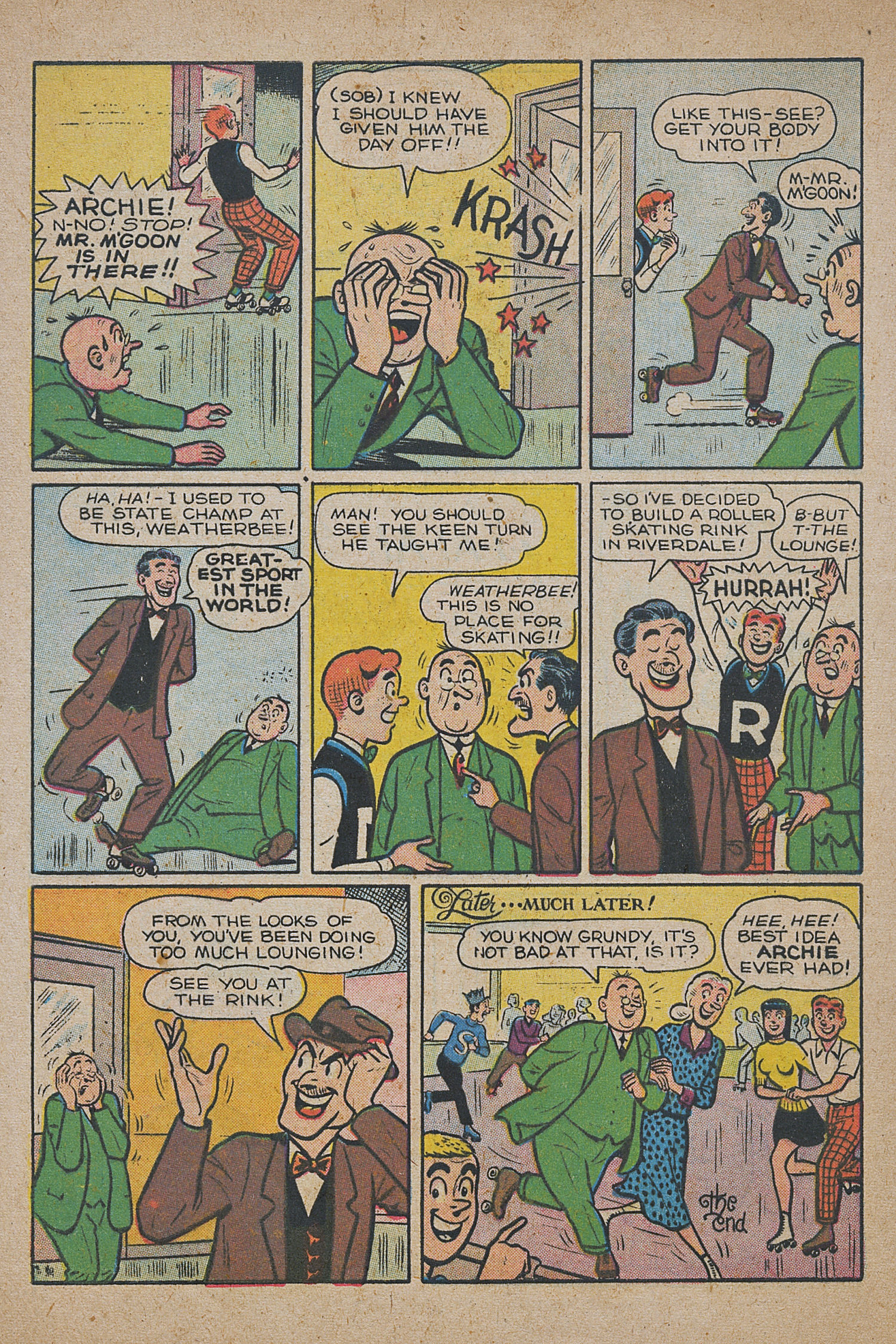 Read online Pep Comics comic -  Issue #118 - 8