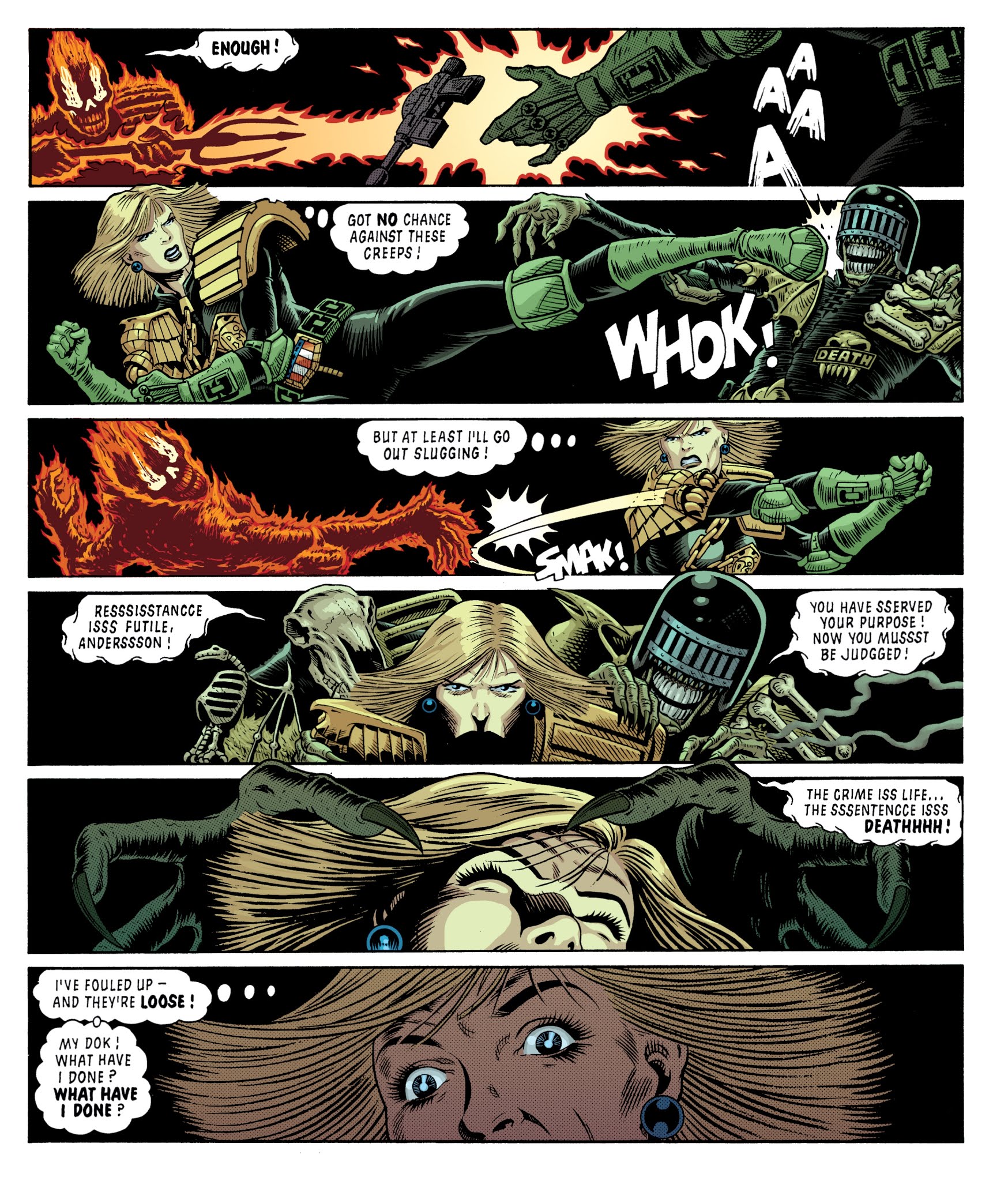 Read online Judge Dredd Classics: The Dark Judges comic -  Issue # TPB - 67
