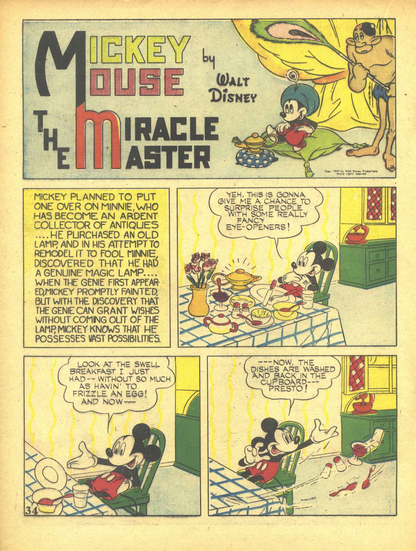 Read online Walt Disney's Comics and Stories comic -  Issue #19 - 36