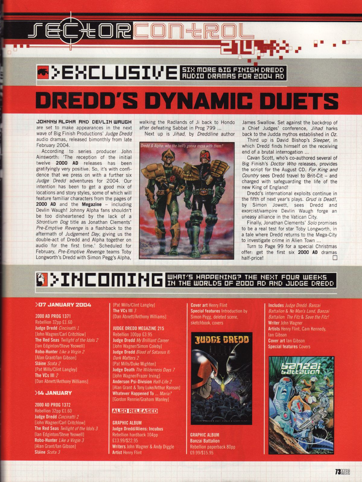 Read online Judge Dredd Megazine (Vol. 5) comic -  Issue #214 - 73