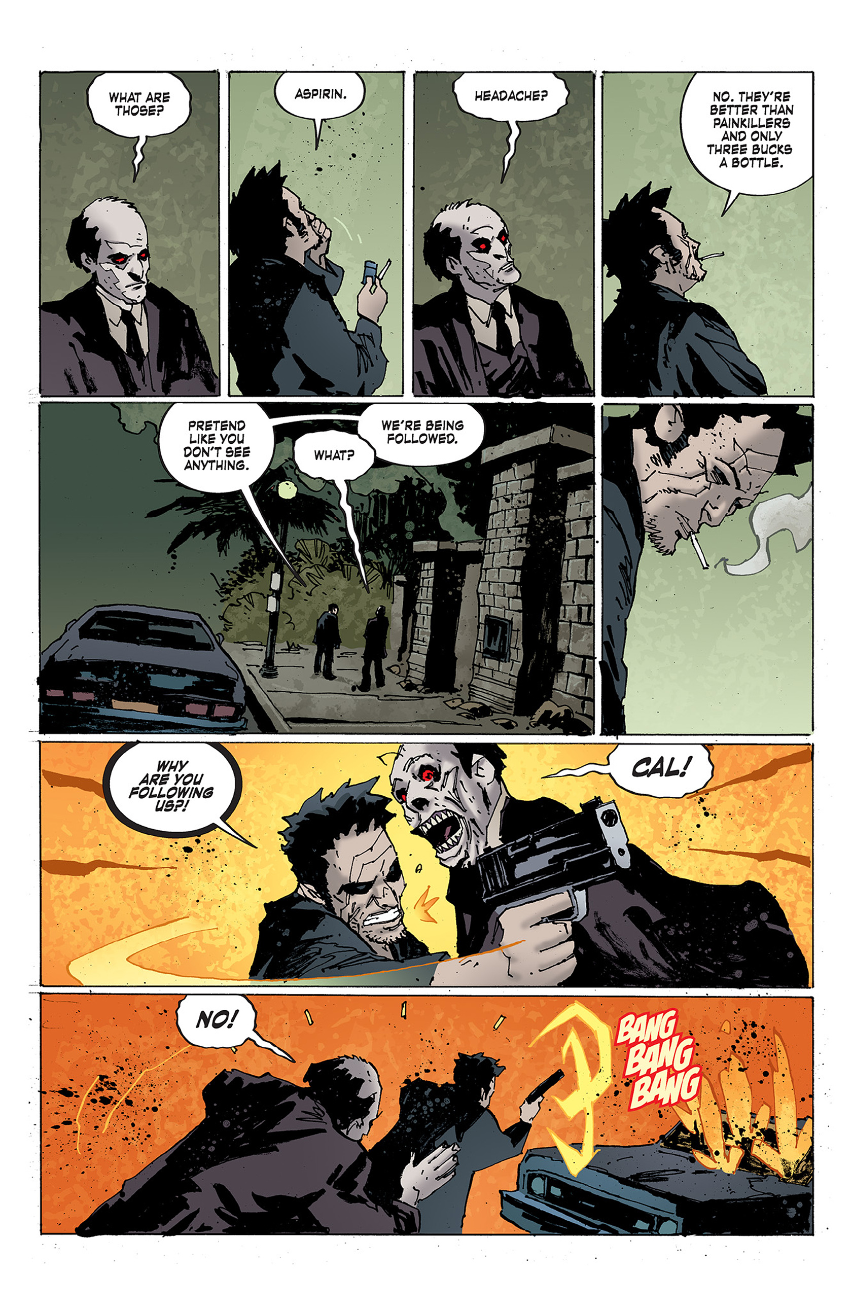 Read online Criminal Macabre: The Eyes of Frankenstein comic -  Issue #1 - 10