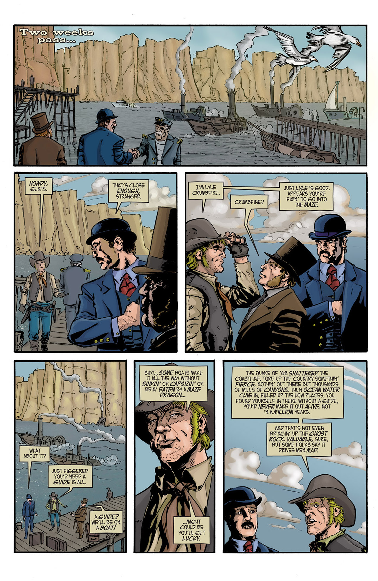 Read online Deadlands: Black Water comic -  Issue # Full - 6