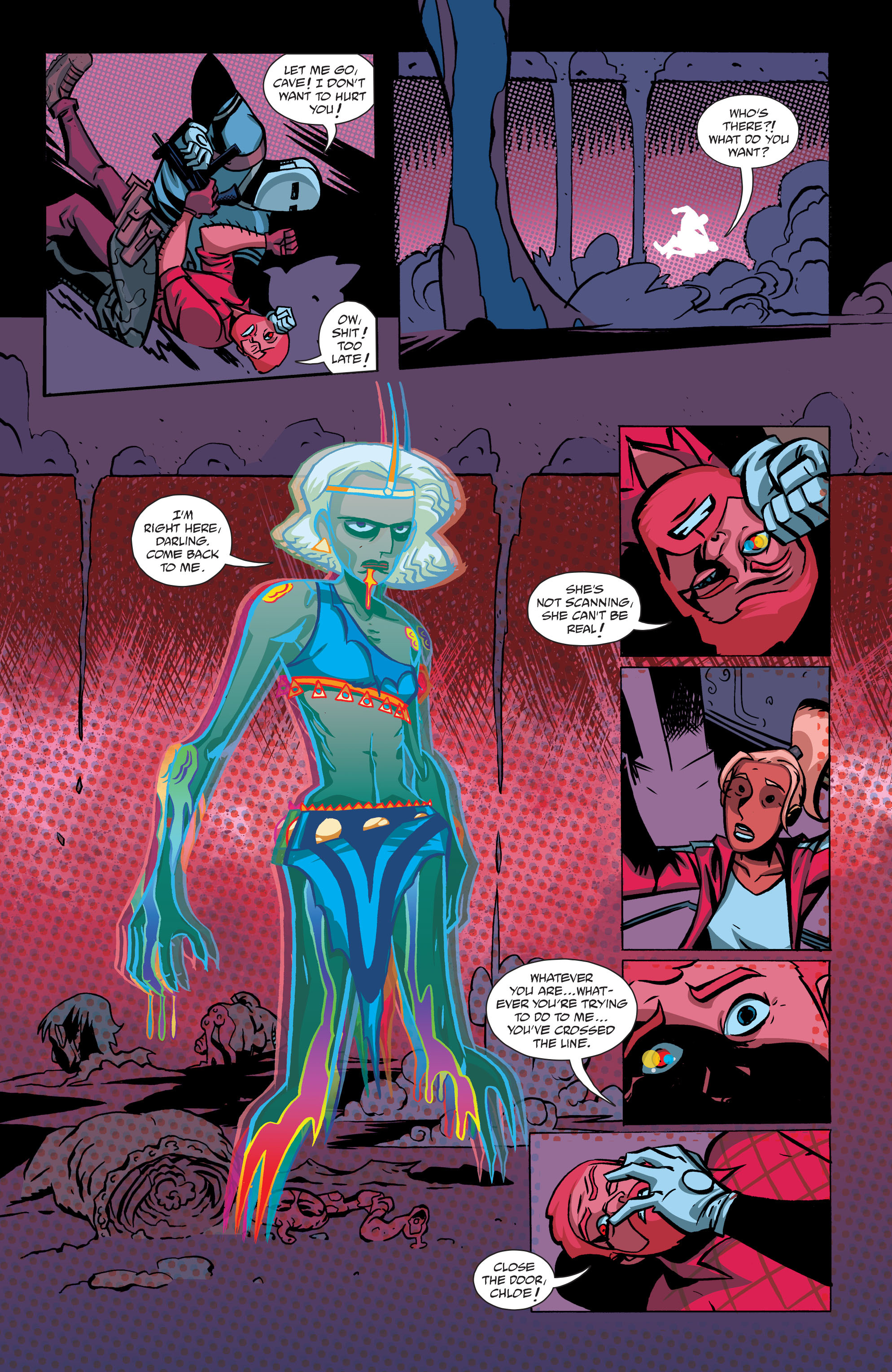 Read online Cave Carson Has a Cybernetic Eye comic -  Issue #4 - 11