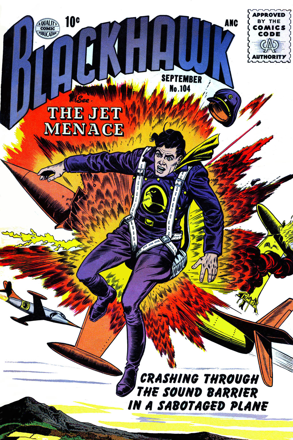 Read online Blackhawk (1957) comic -  Issue #104 - 2