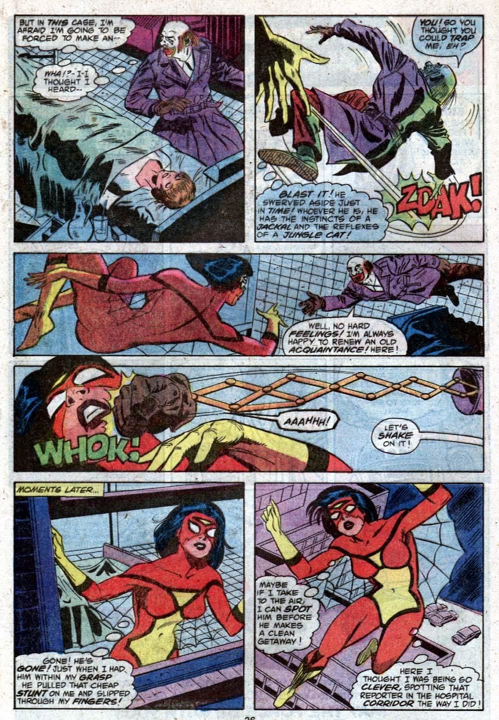 Read online Spider-Woman (1978) comic -  Issue #22 - 16