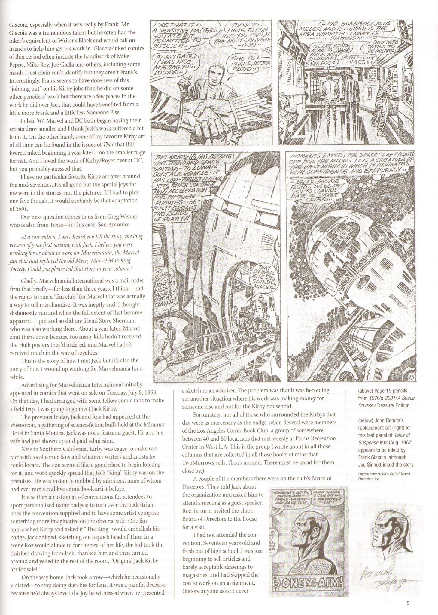 Read online The Jack Kirby Collector comic -  Issue #49 - 7