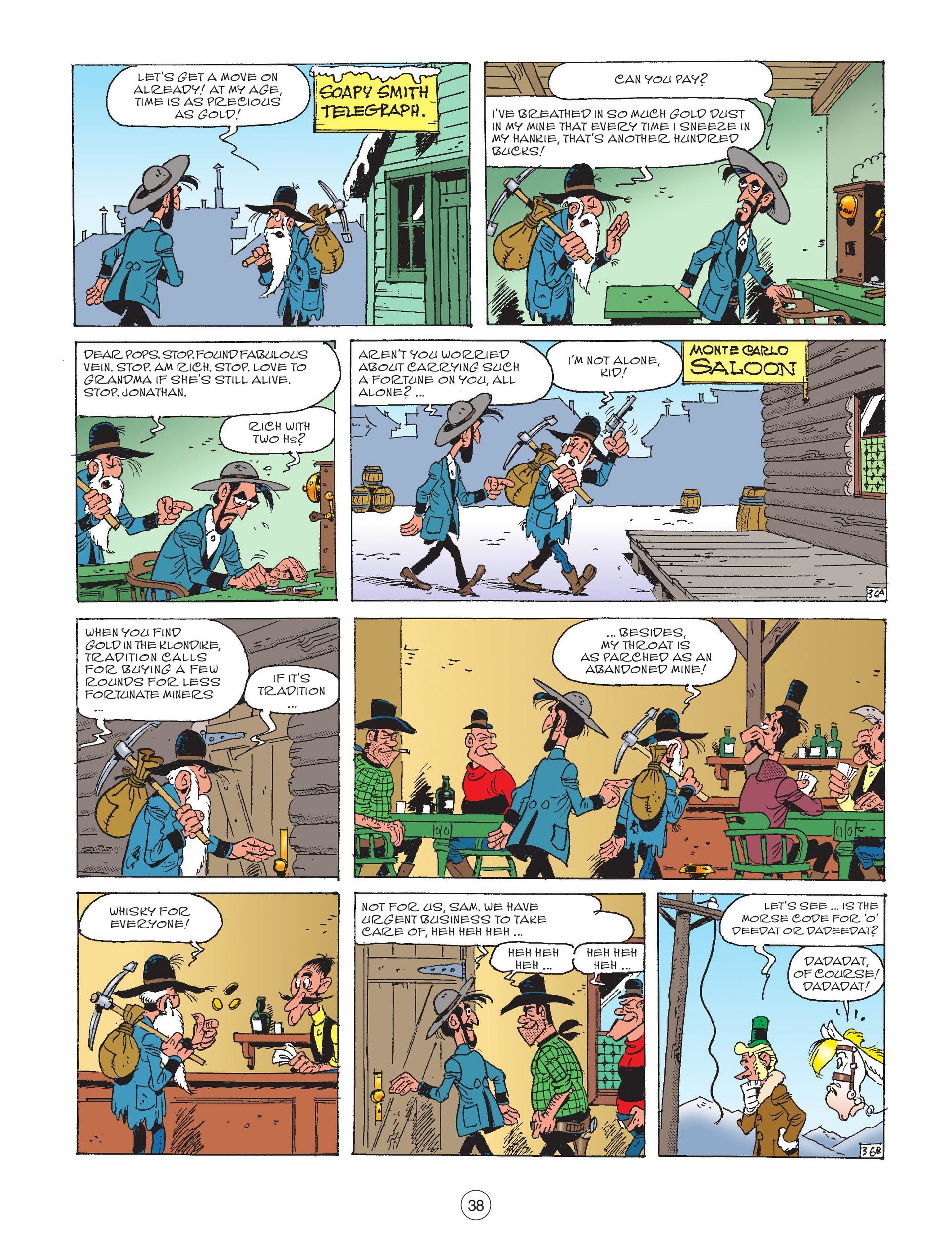 Read online A Lucky Luke Adventure comic -  Issue #74 - 40