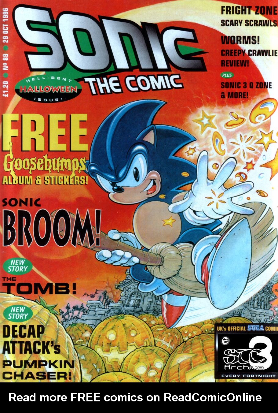 Read online Sonic the Comic comic -  Issue #89 - 1