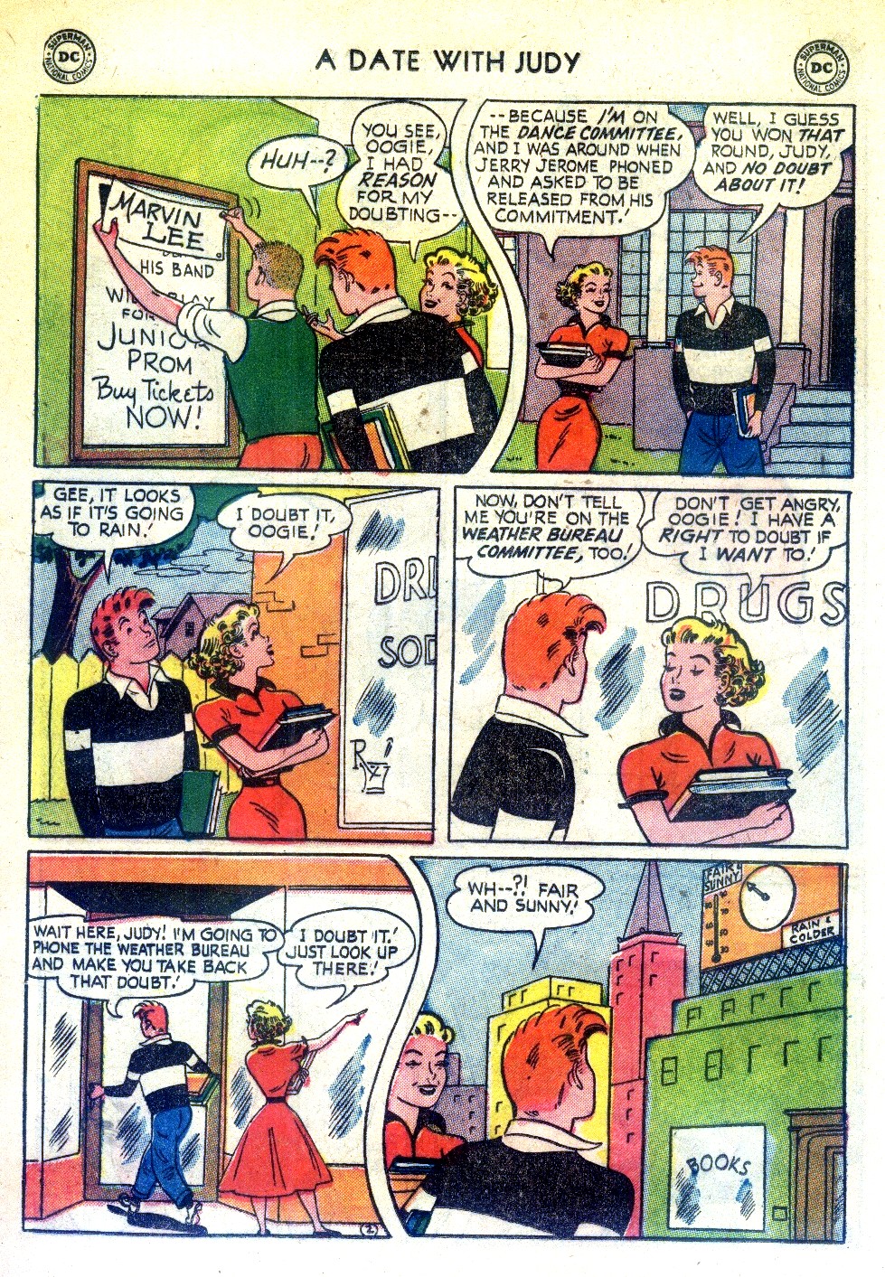 Read online A Date with Judy comic -  Issue #44 - 12