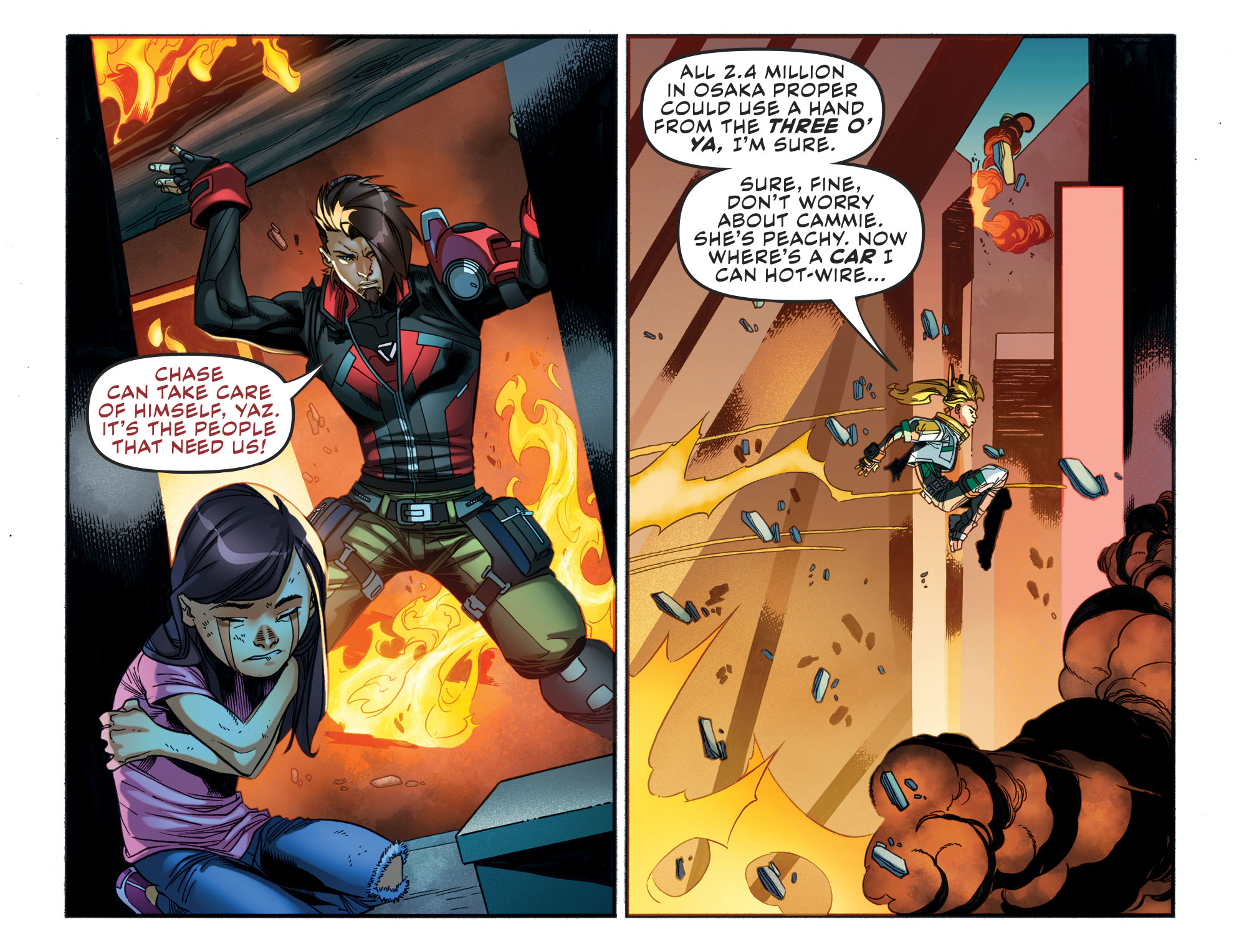 Read online gen:Lock comic -  Issue #9 - 8