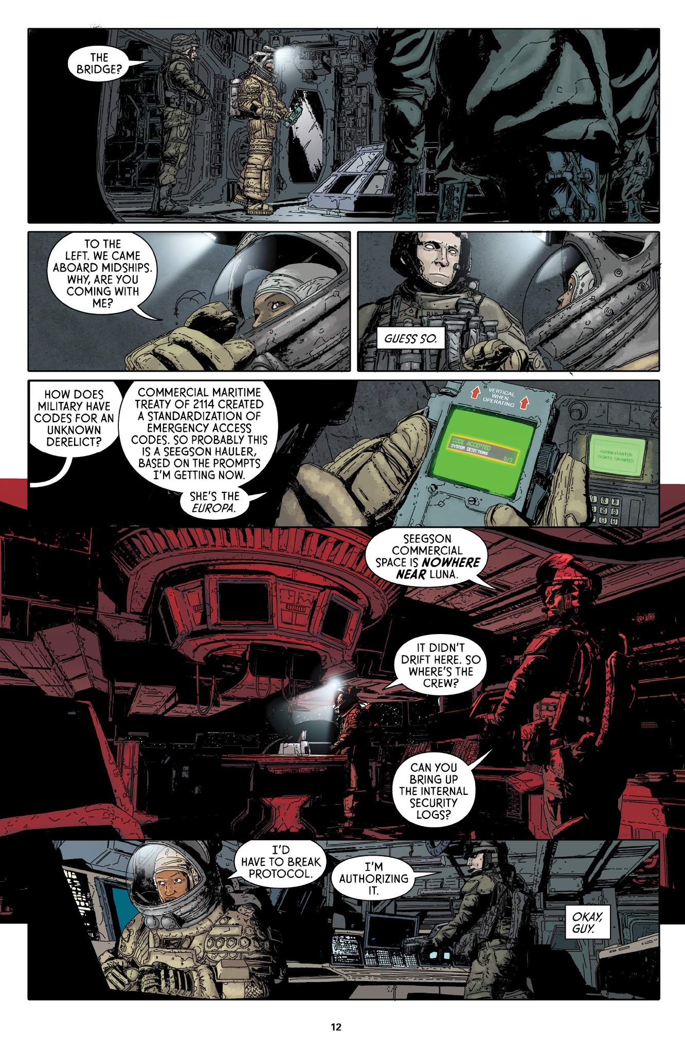 Read online Aliens: Defiance comic -  Issue # _TPB 1 - 12