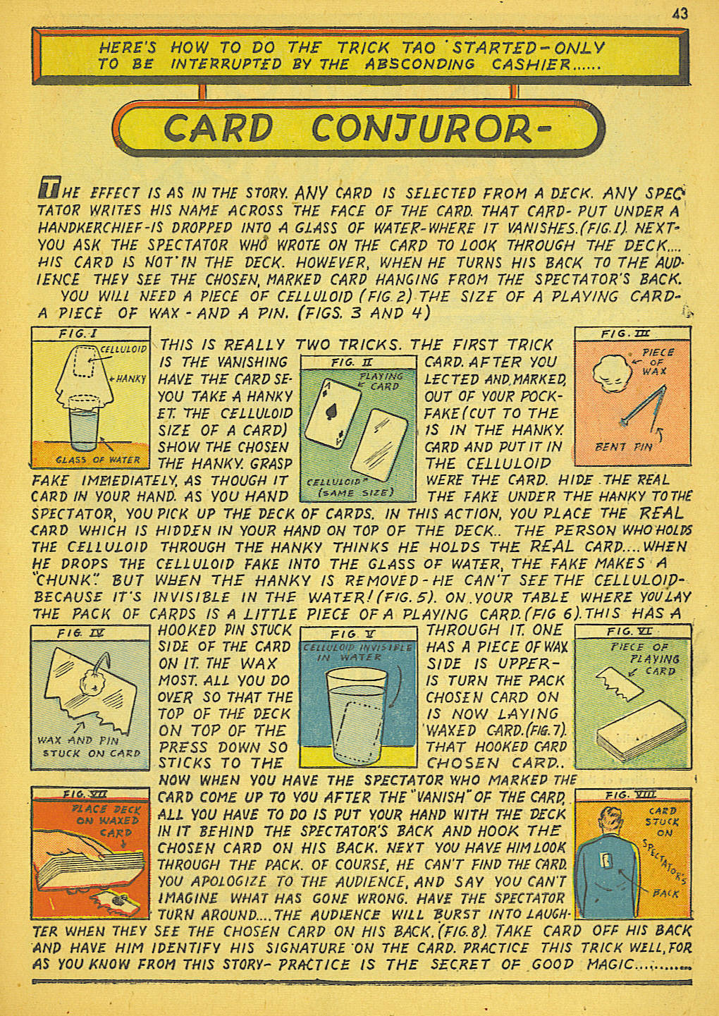 Read online Super-Magician Comics comic -  Issue #19 - 35