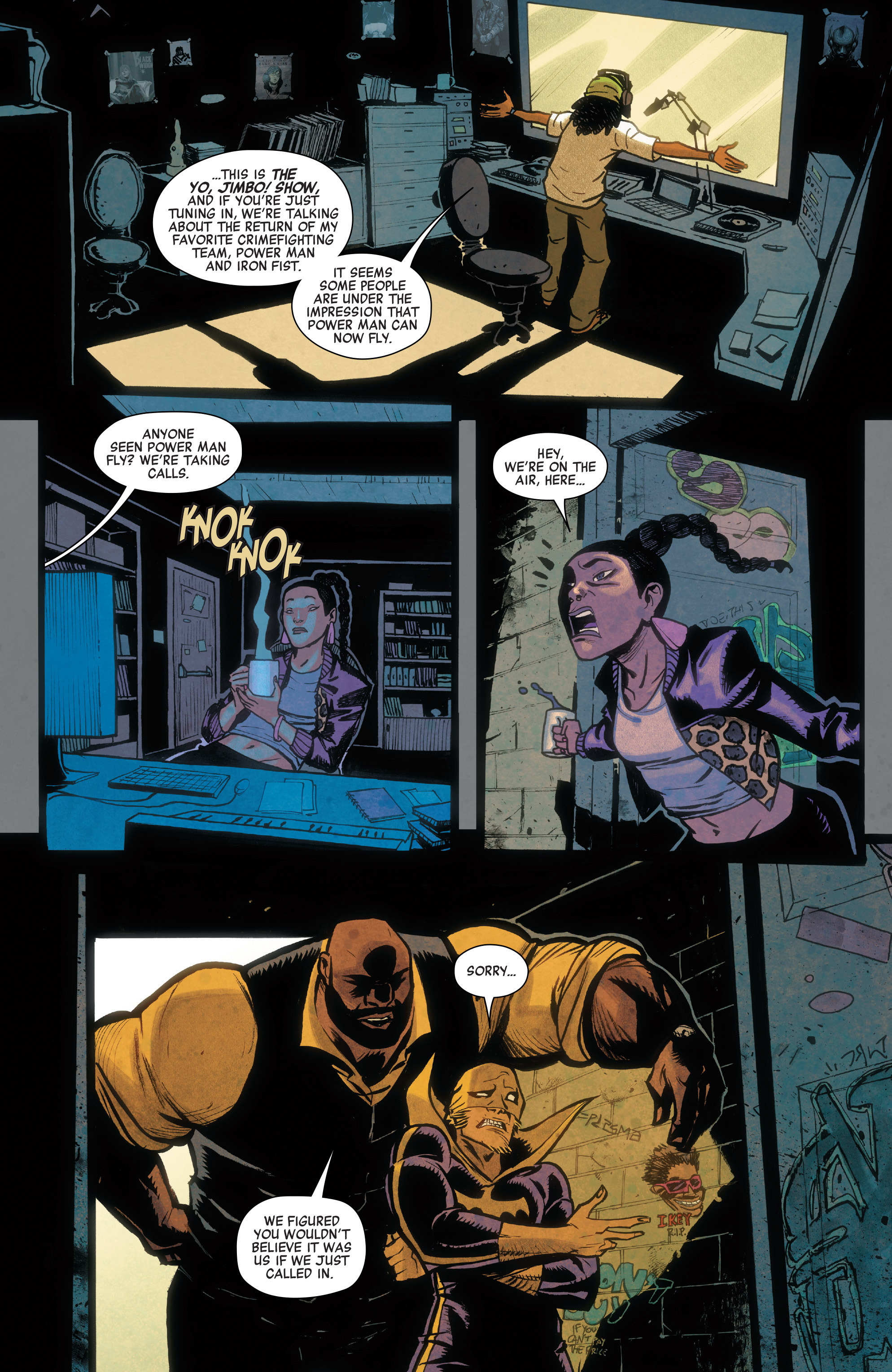 Read online Power Man and Iron Fist (2016) comic -  Issue #5 - 12