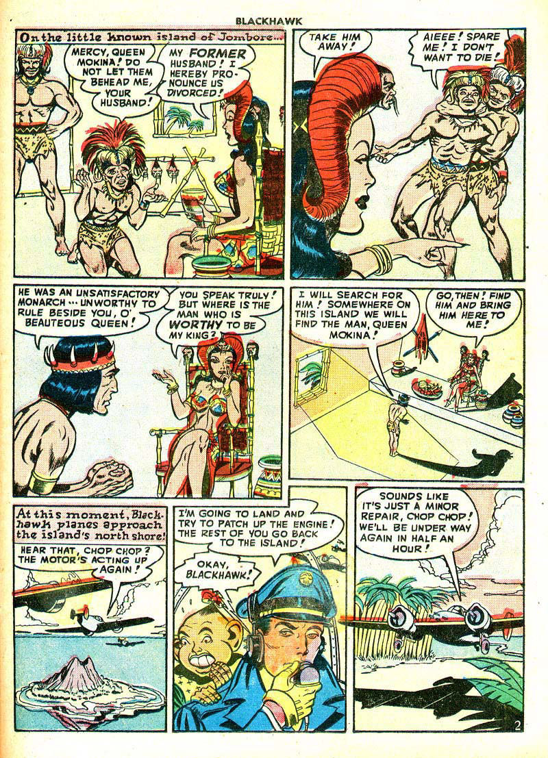 Read online Blackhawk (1957) comic -  Issue #17 - 37