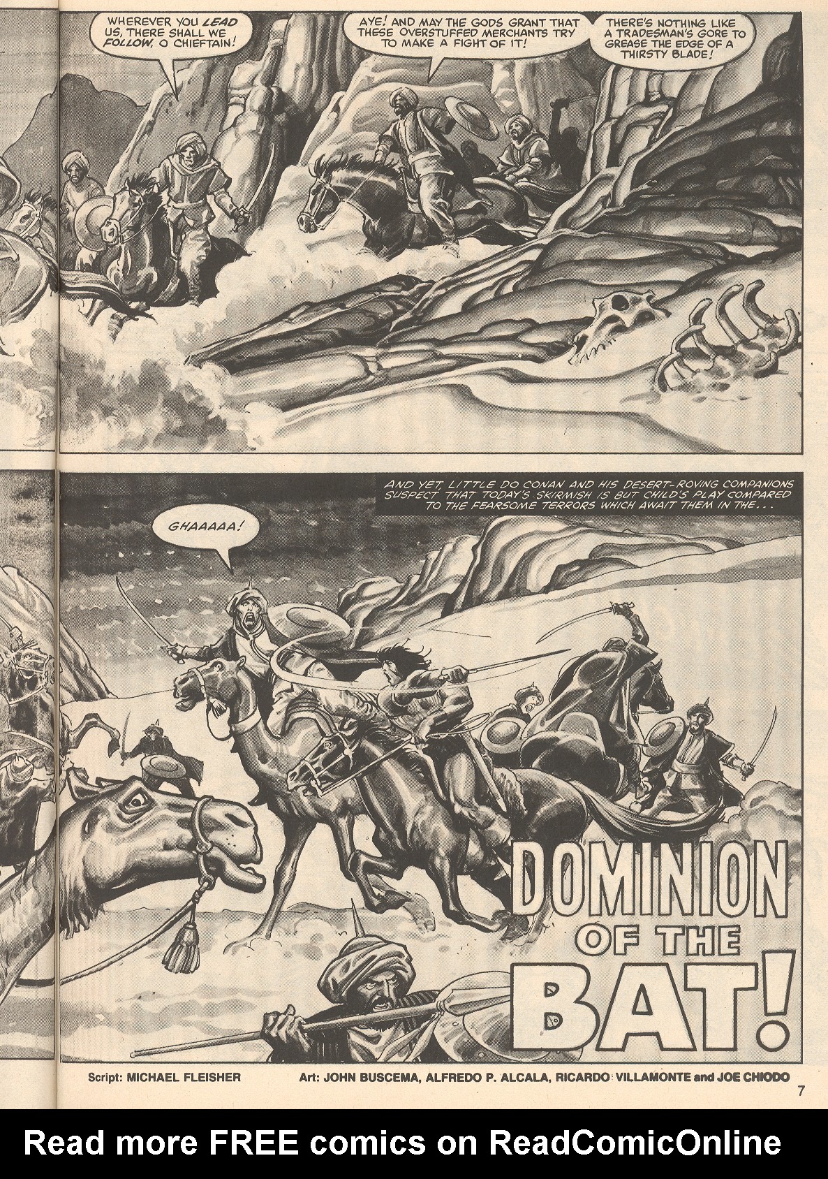 Read online The Savage Sword Of Conan comic -  Issue #76 - 7