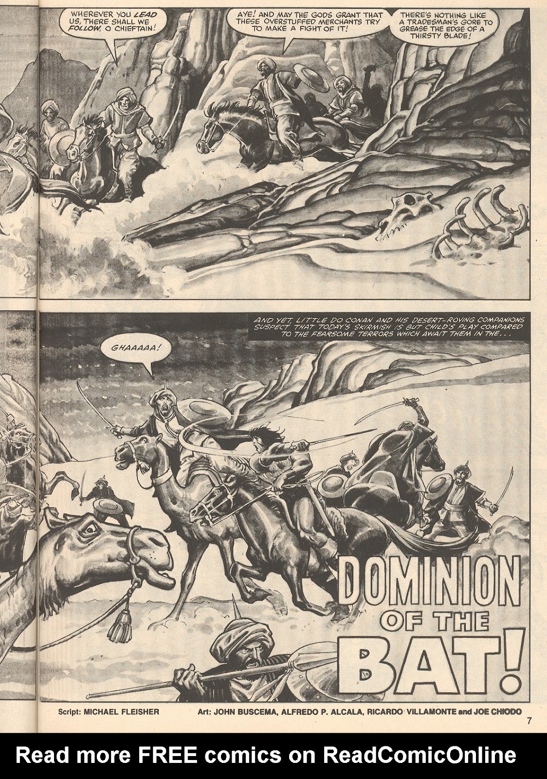 The Savage Sword Of Conan issue 76 - Page 7