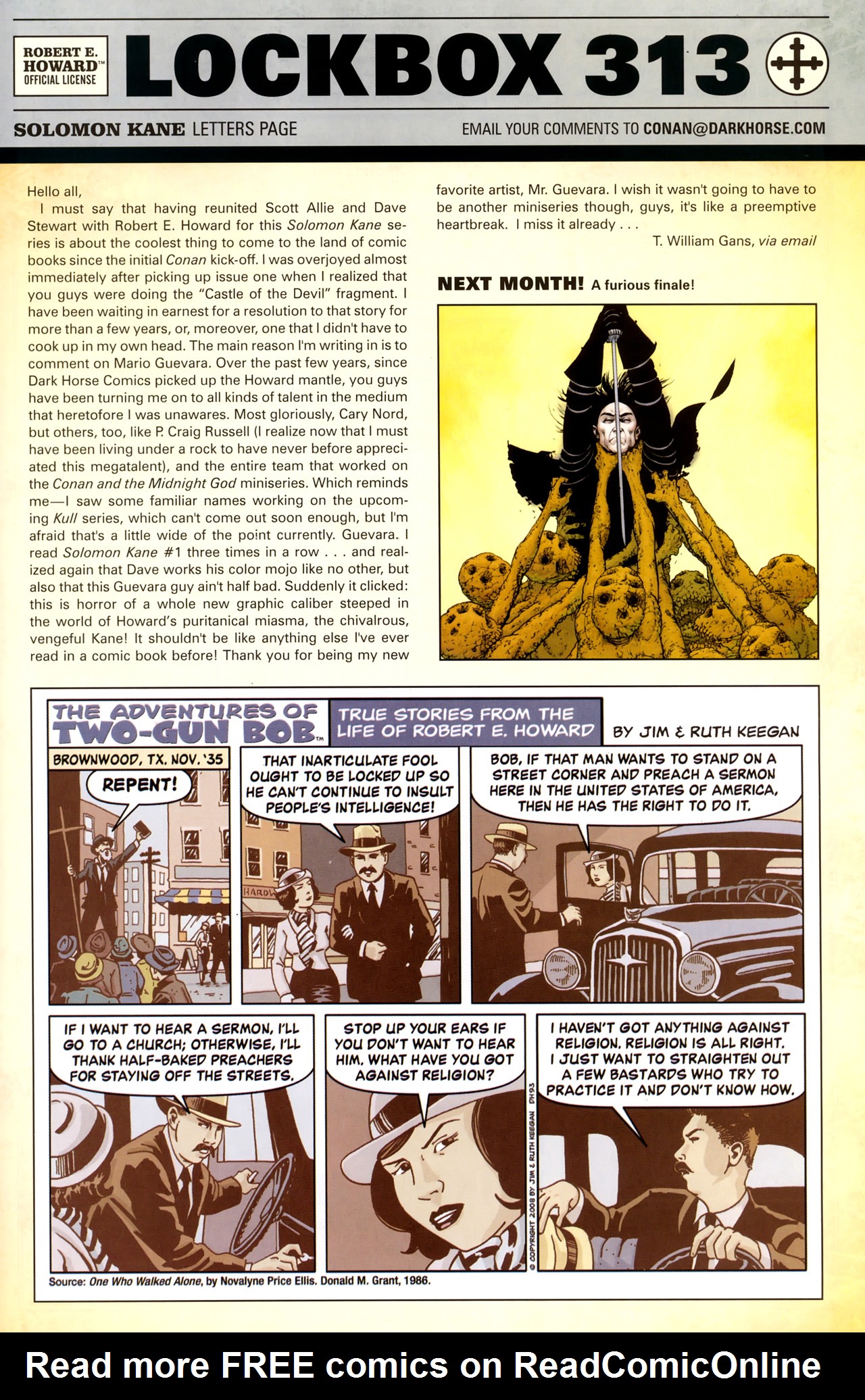 Read online Solomon Kane comic -  Issue #4 - 25
