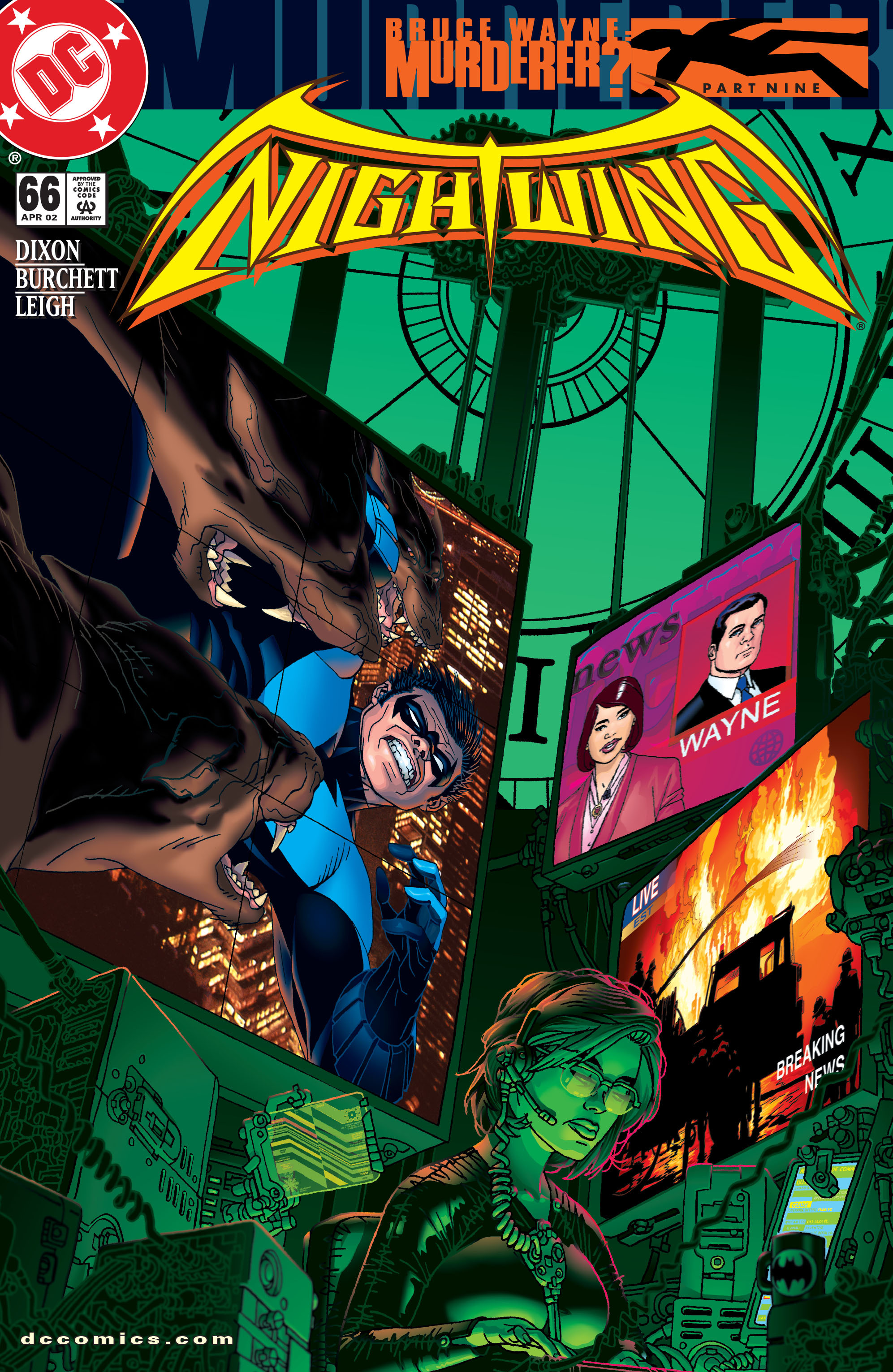 Read online Nightwing (1996) comic -  Issue #66 - 1