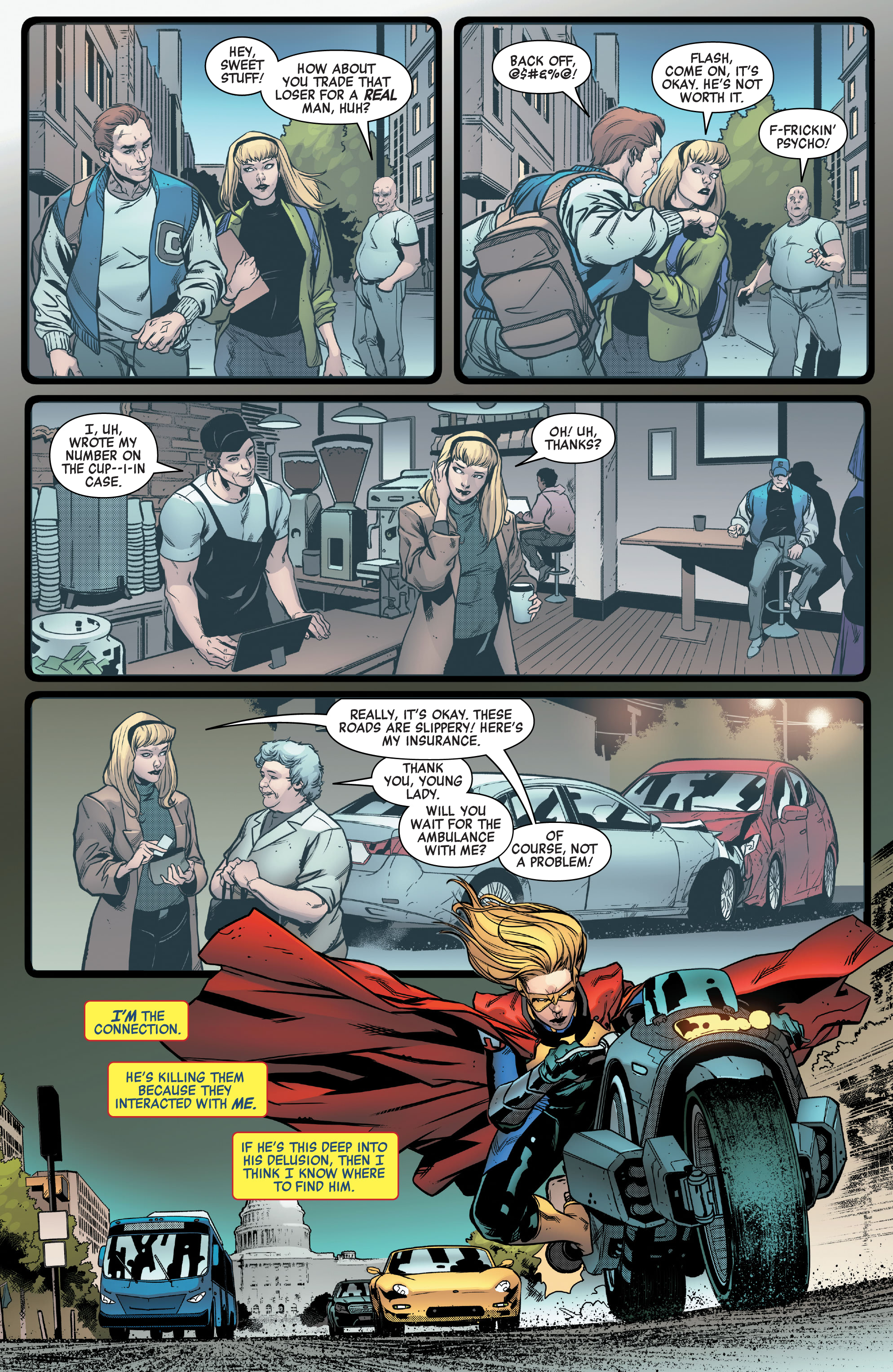 Read online Heroes Reborn: One-Shots comic -  Issue # Night-Gwen - 20