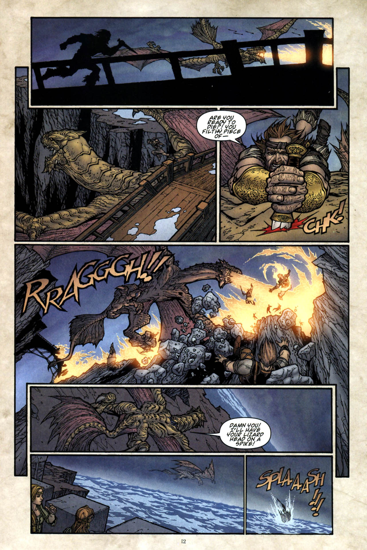 Read online Beowulf (2007) comic -  Issue #4 - 14