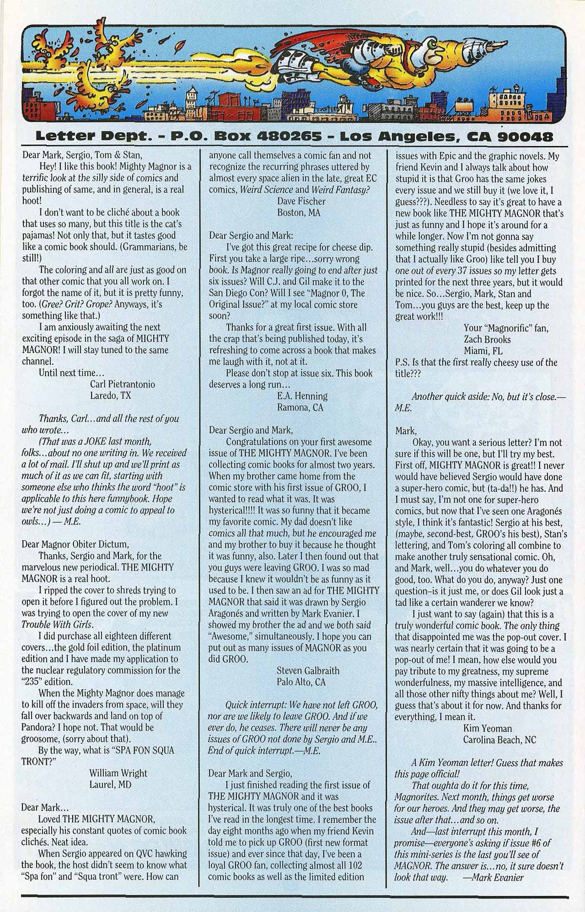 Read online The Mighty Magnor comic -  Issue #3 - 29