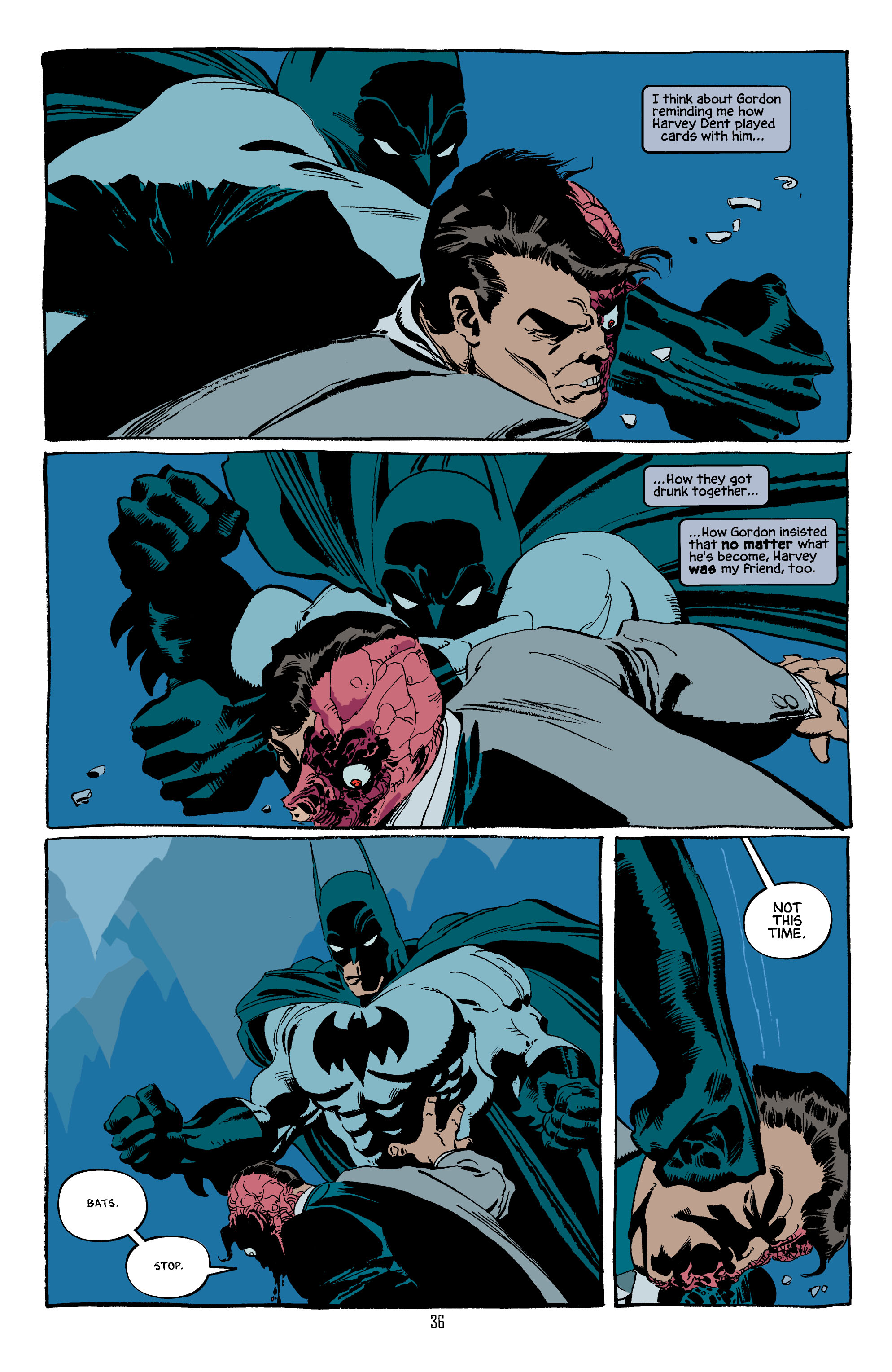 Read online Batman: Dark Victory (1999) comic -  Issue #13 - 36