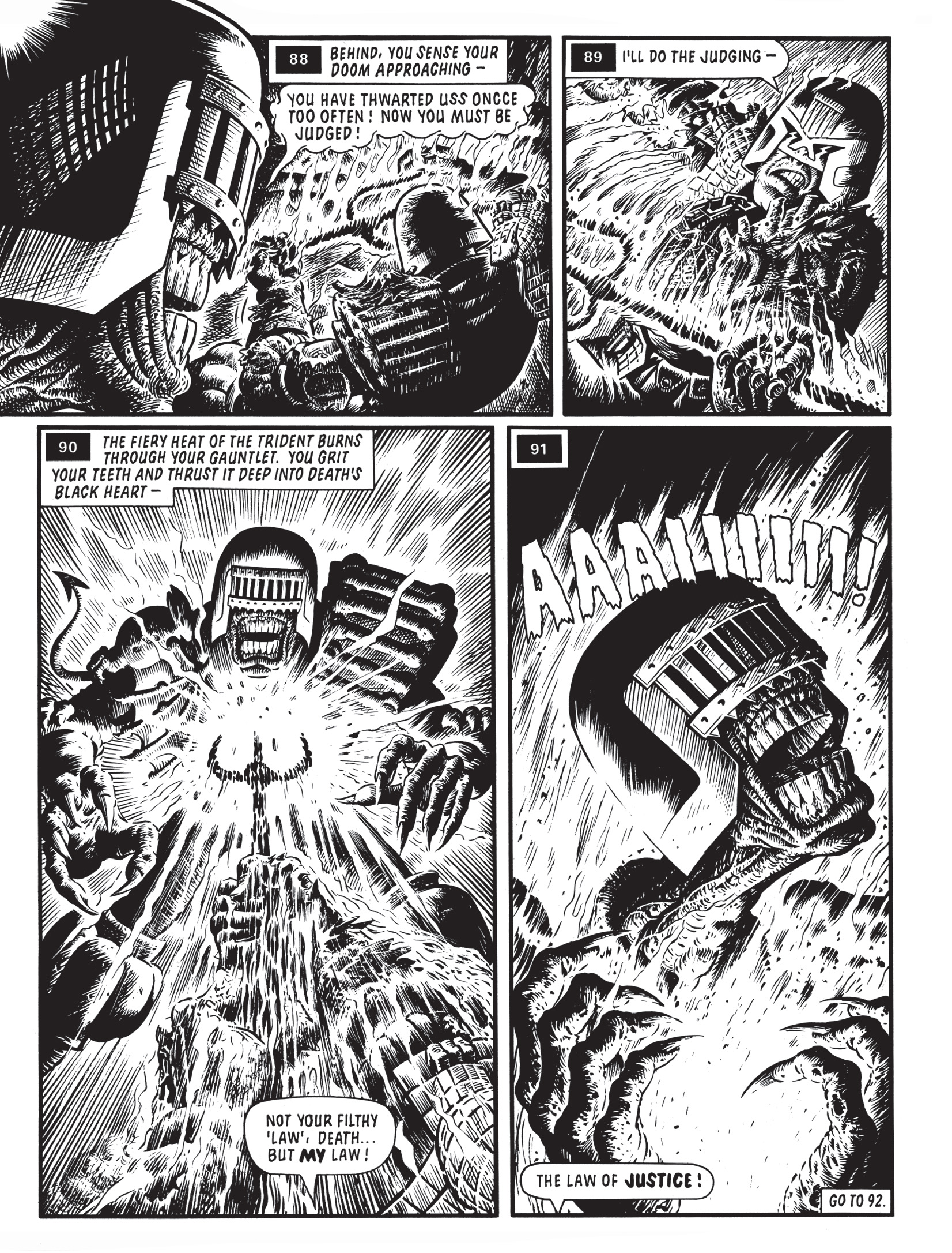 Read online Essential Judge Dredd: Dredd Vs Death comic -  Issue # TPB (Part 2) - 56