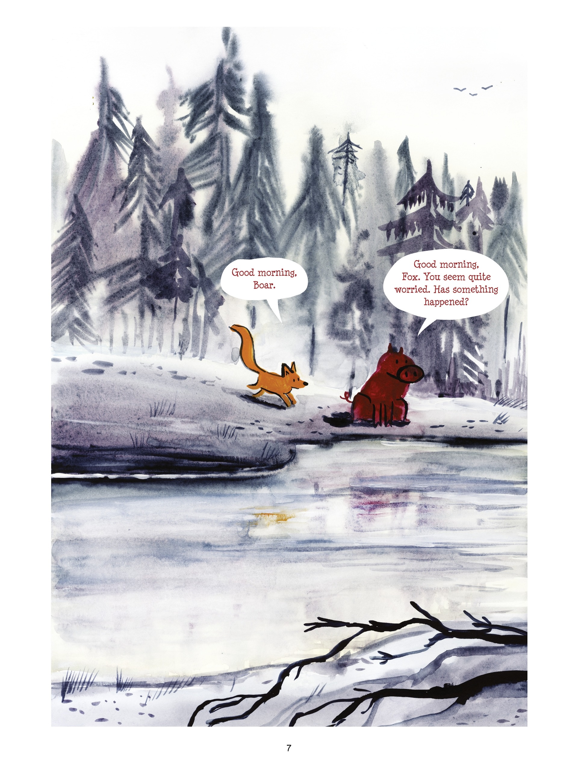 Read online Tiny Fox and Great Boar comic -  Issue #4 - 7