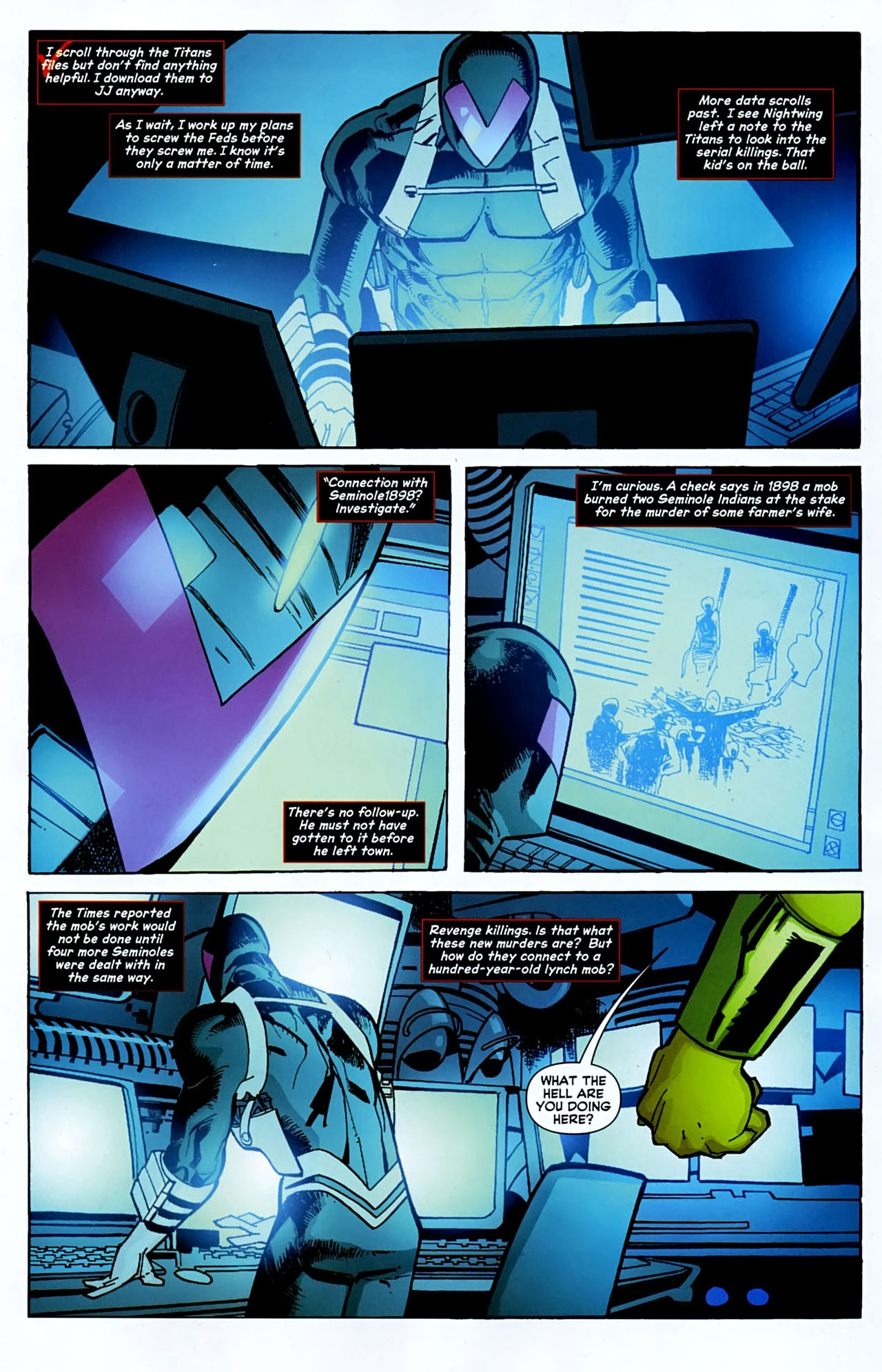 Read online Vigilante (2009) comic -  Issue #4 - 7