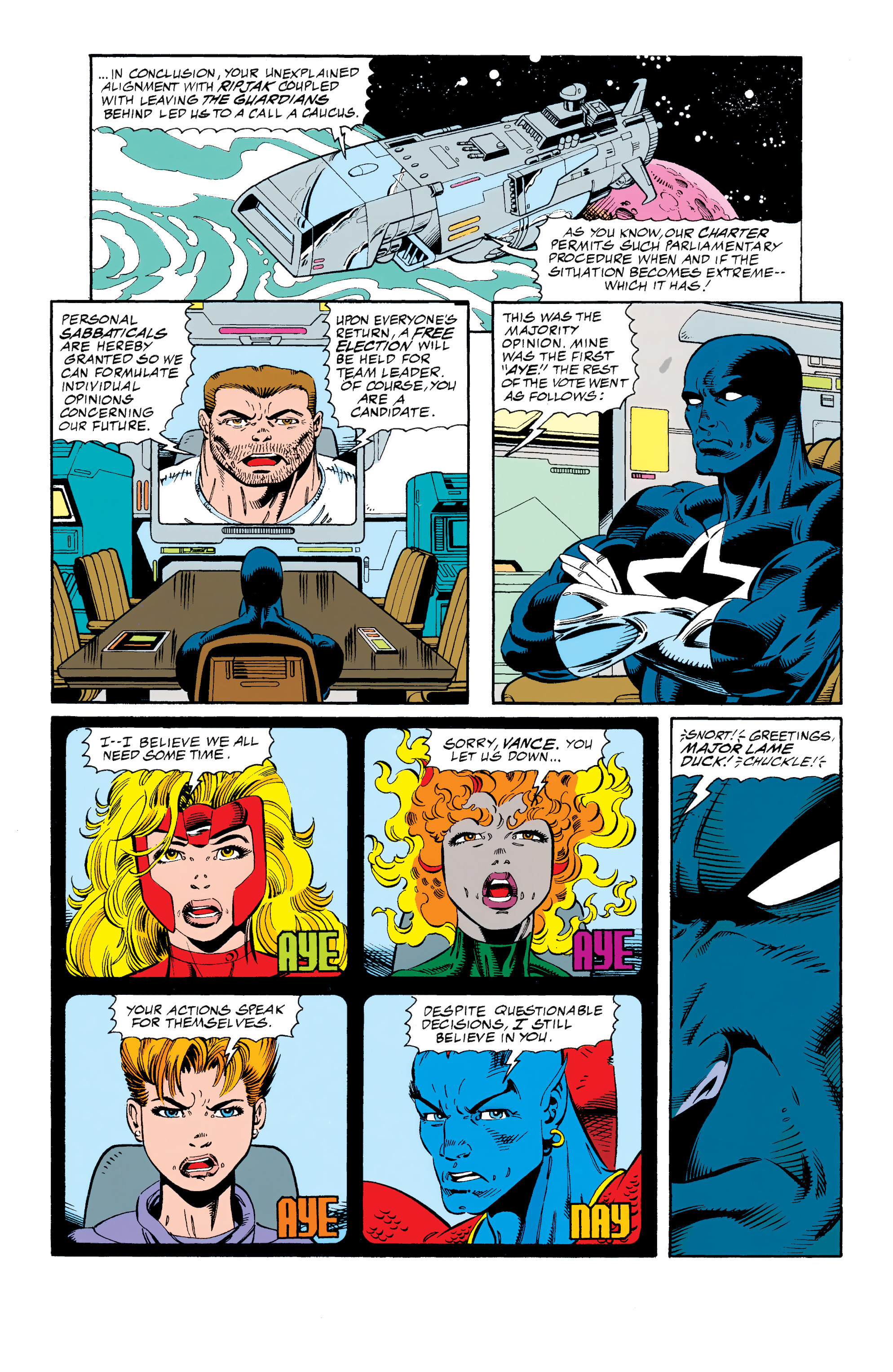 Read online Guardians of the Galaxy (1990) comic -  Issue # _TPB In The Year 3000 3 (Part 3) - 32