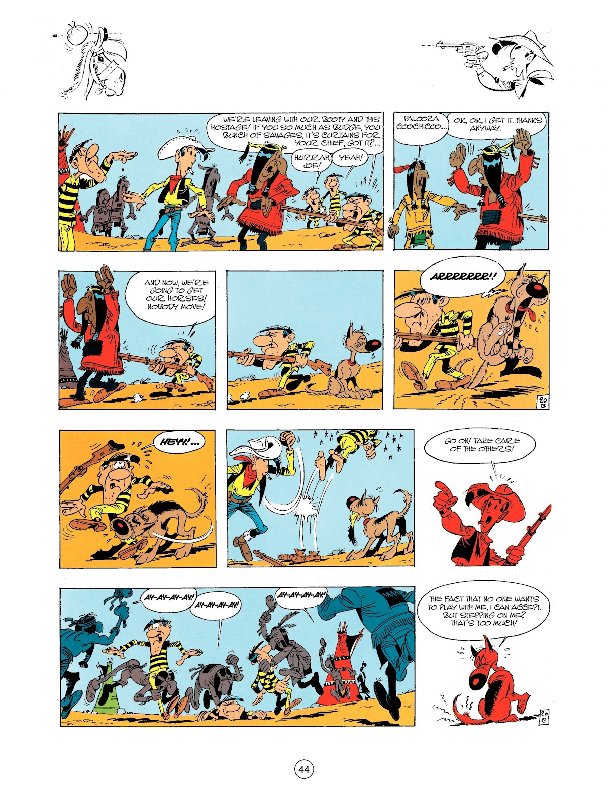 A Lucky Luke Adventure issue 34 - Page 44